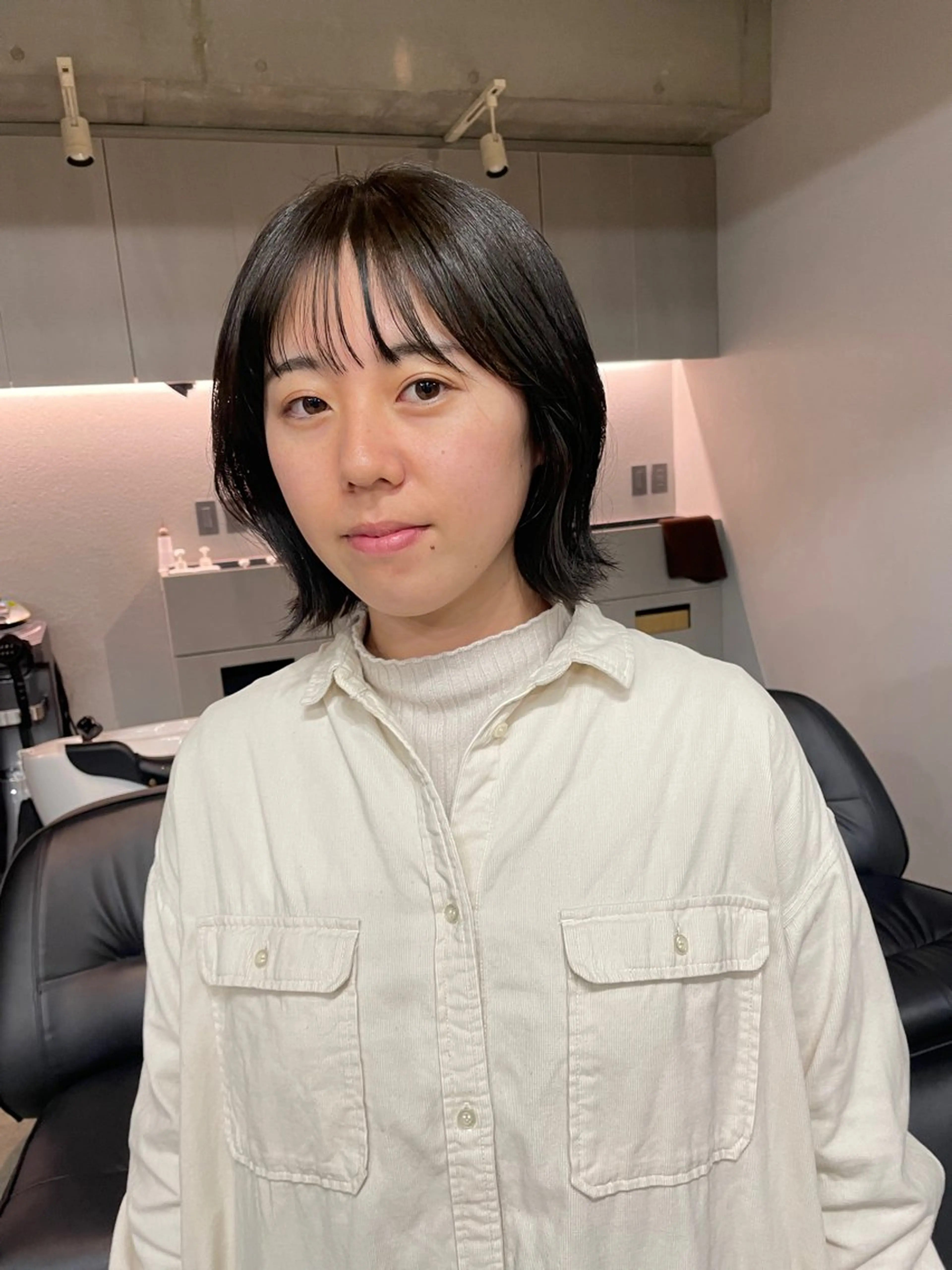 ミディアム カラー カット ヘアカラー トリートメント 表参道🌿赤み消し カラー/チナツのヘアスタイル