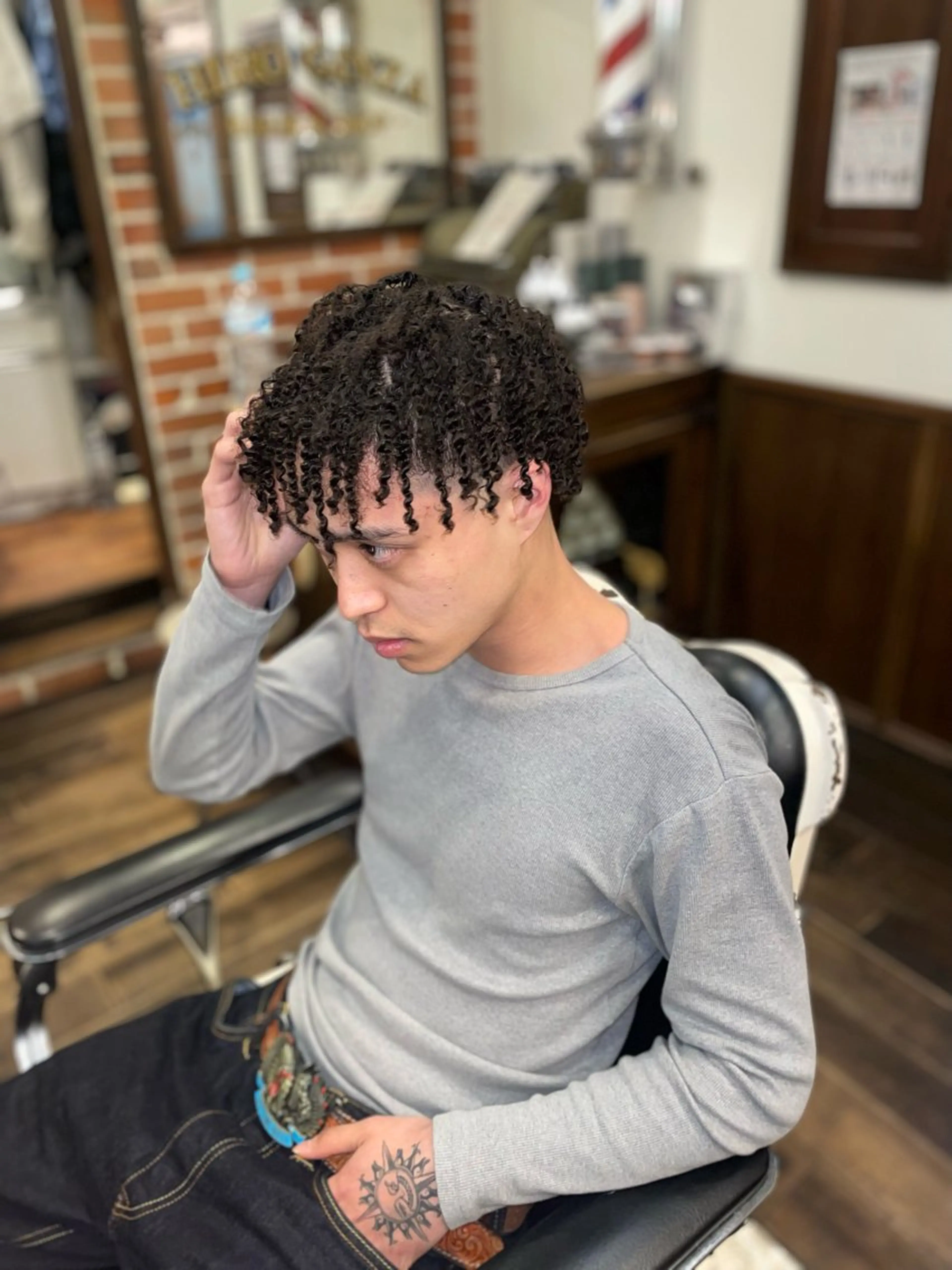 パーマ メンズ カット パーマ ITO TOMのヘアスタイル