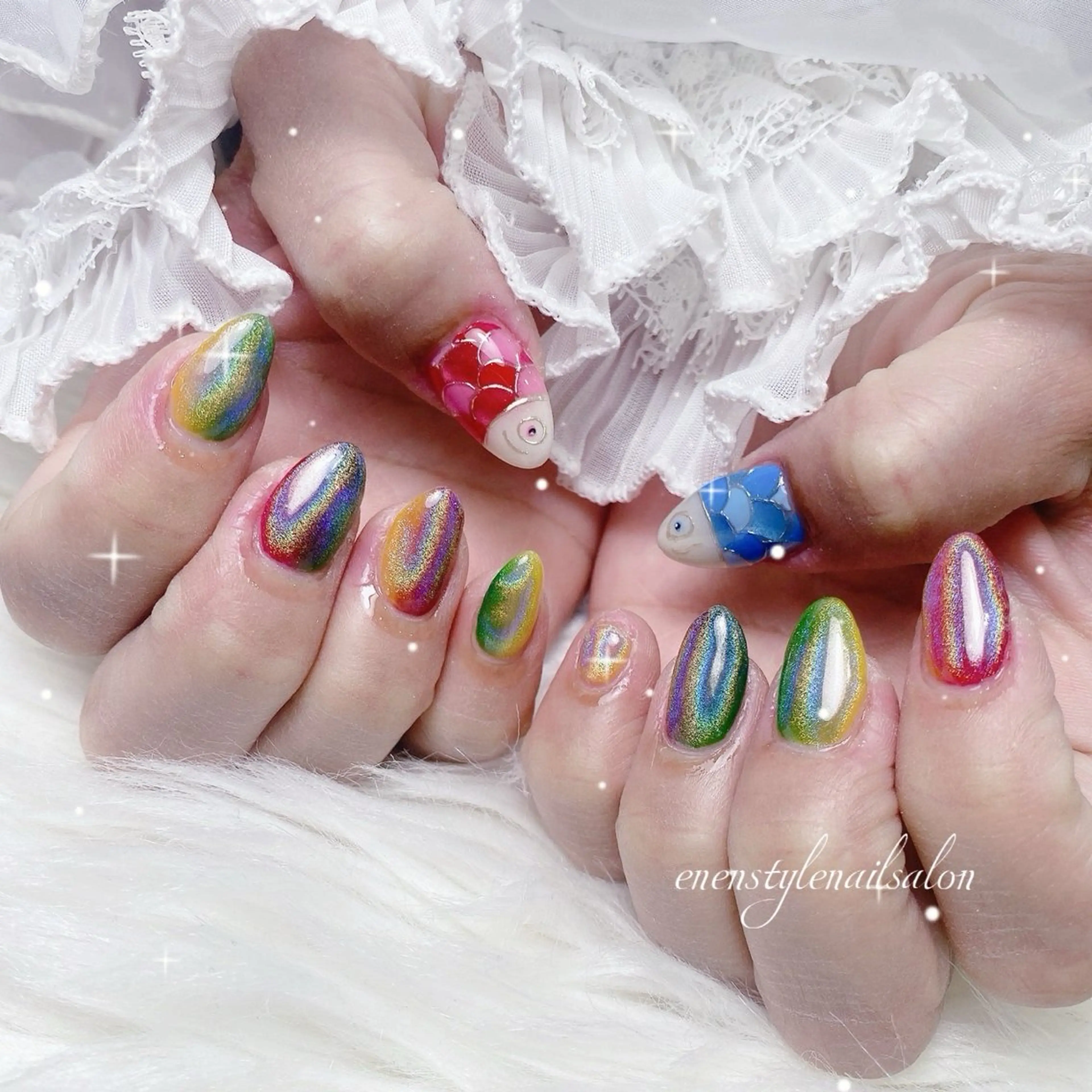 ネイル ハンドネイル 👑enen style👑のネイルデザイン