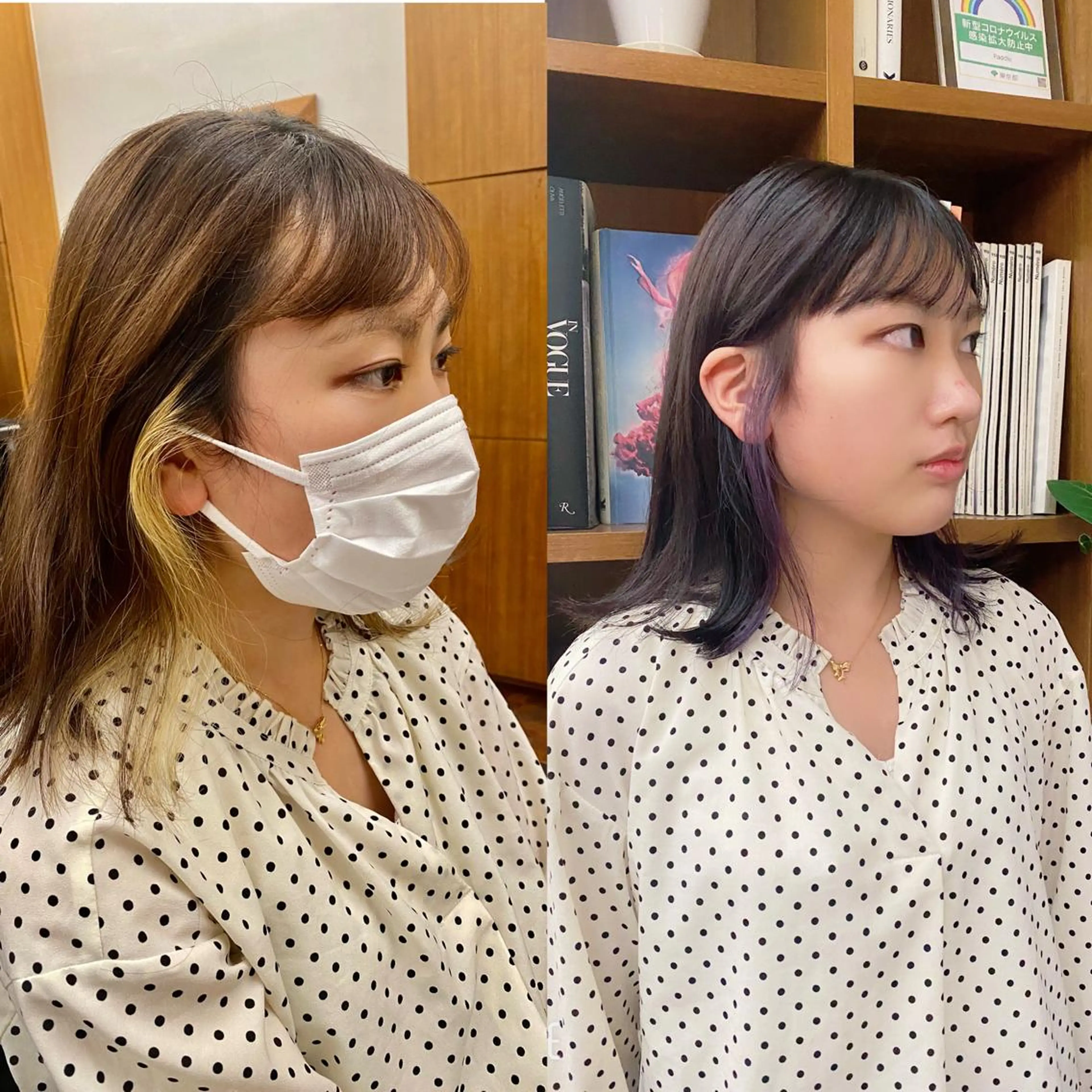 ミディアム カラー Paddle所属・似合わせレイヤー/ ニュアンスパーマ高倉のヘアスタイル