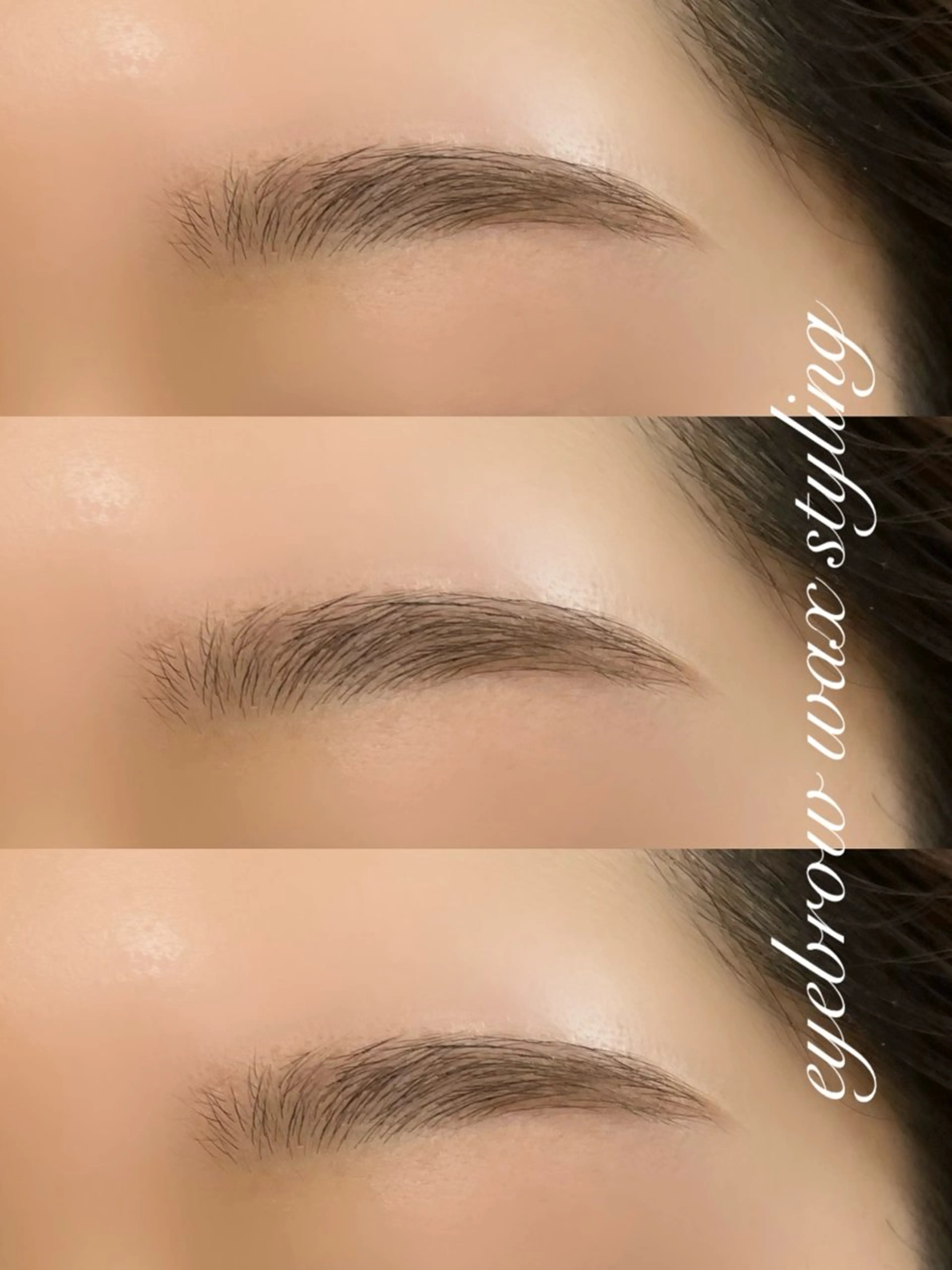 美眉アイブロウWAX脱毛の写真