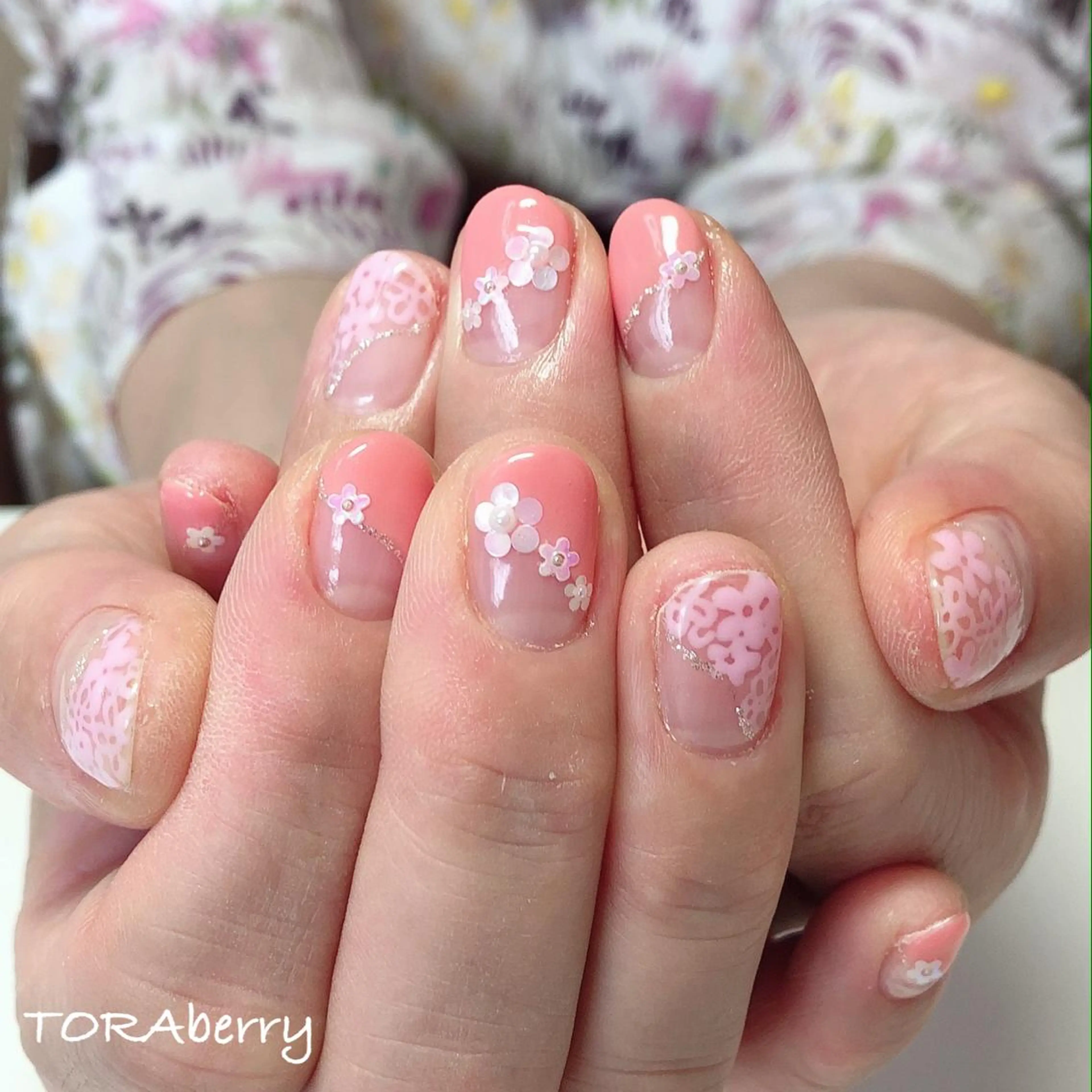 ネイル ハンドネイル ネイリスト なつみのネイルデザイン