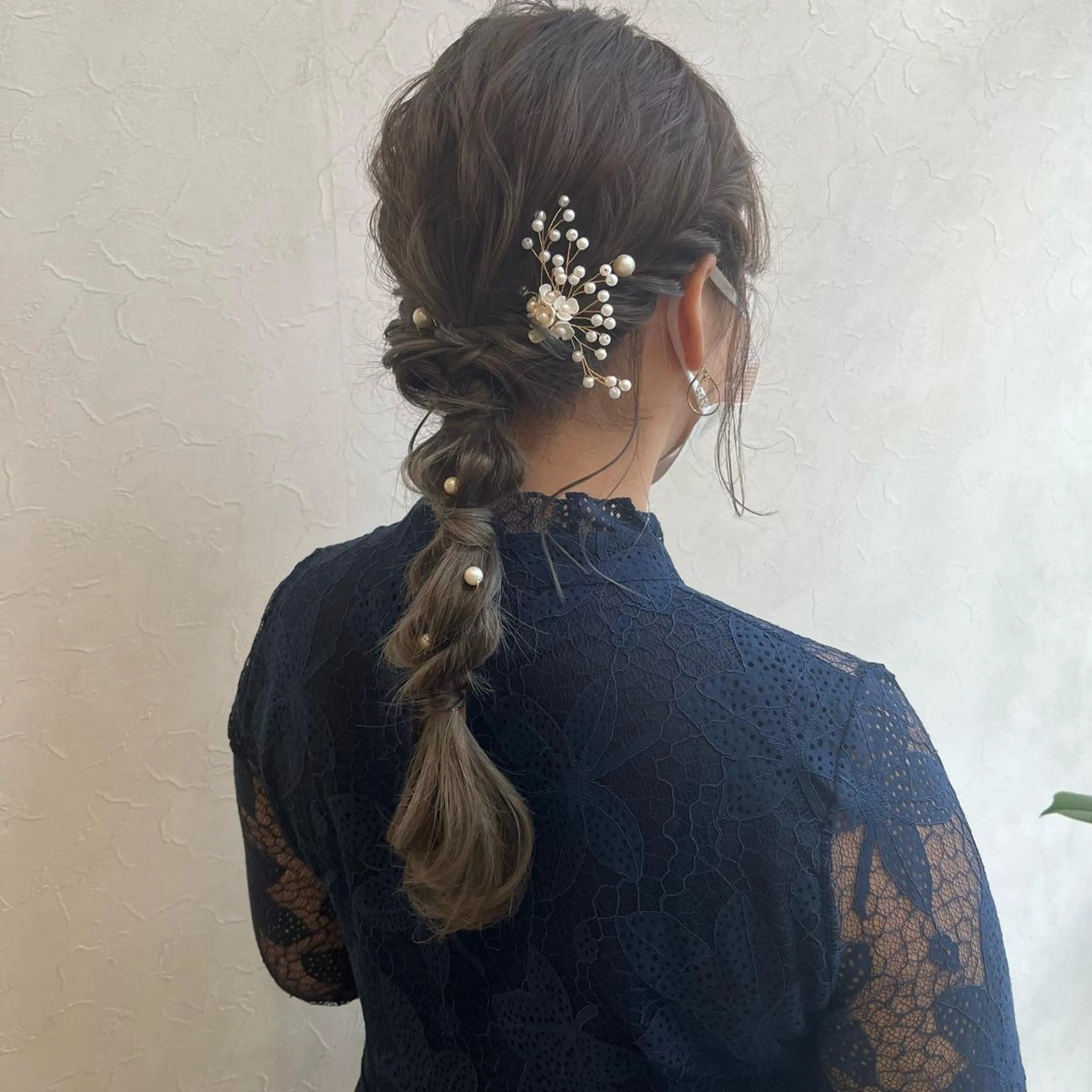 ロング ヘアセット SiLO yuri andoのヘアスタイル