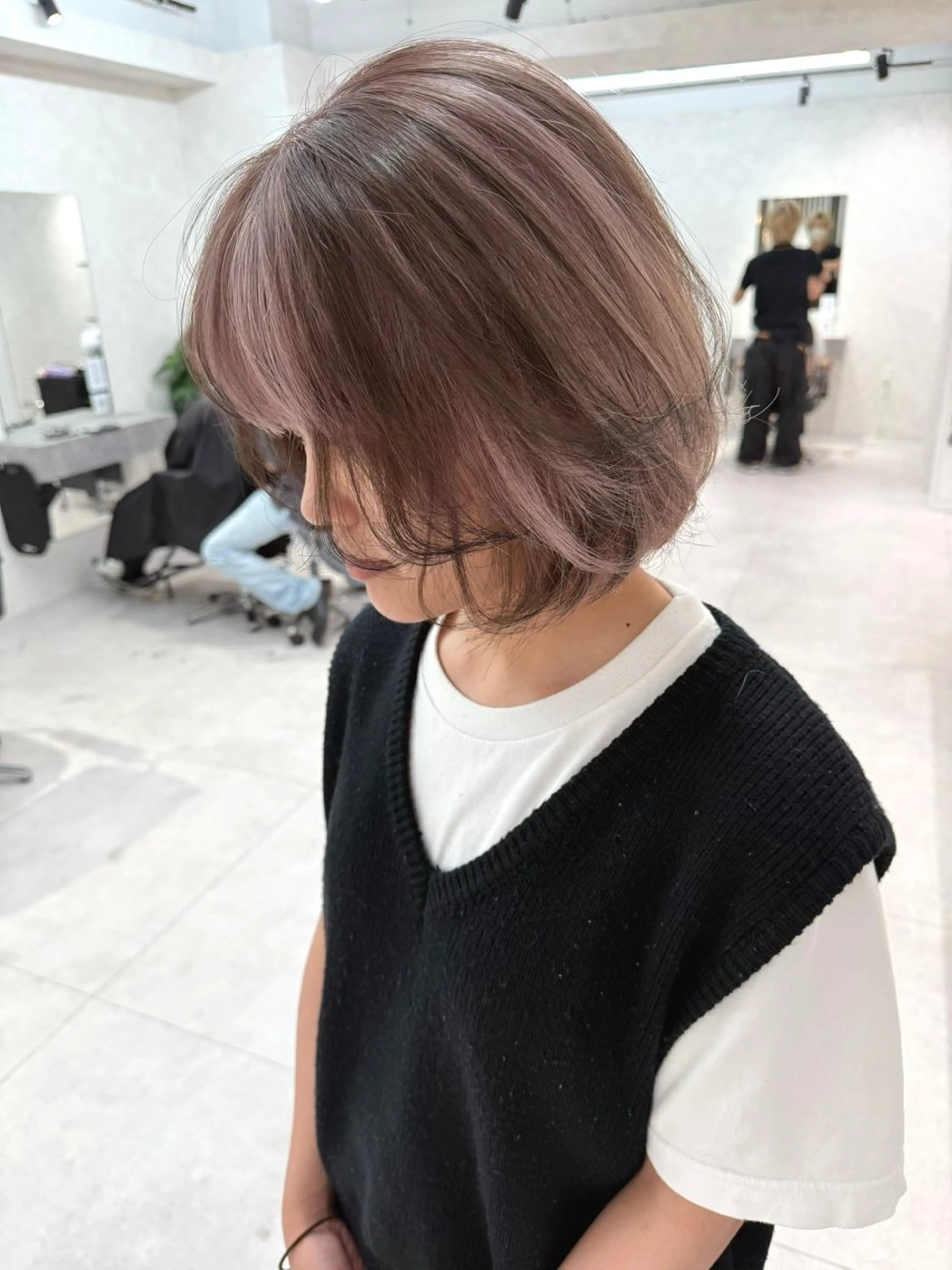 ミディアム ヘアカラー トリートメント 💎lino _by _ACNE💎 🧸のヘアスタイル