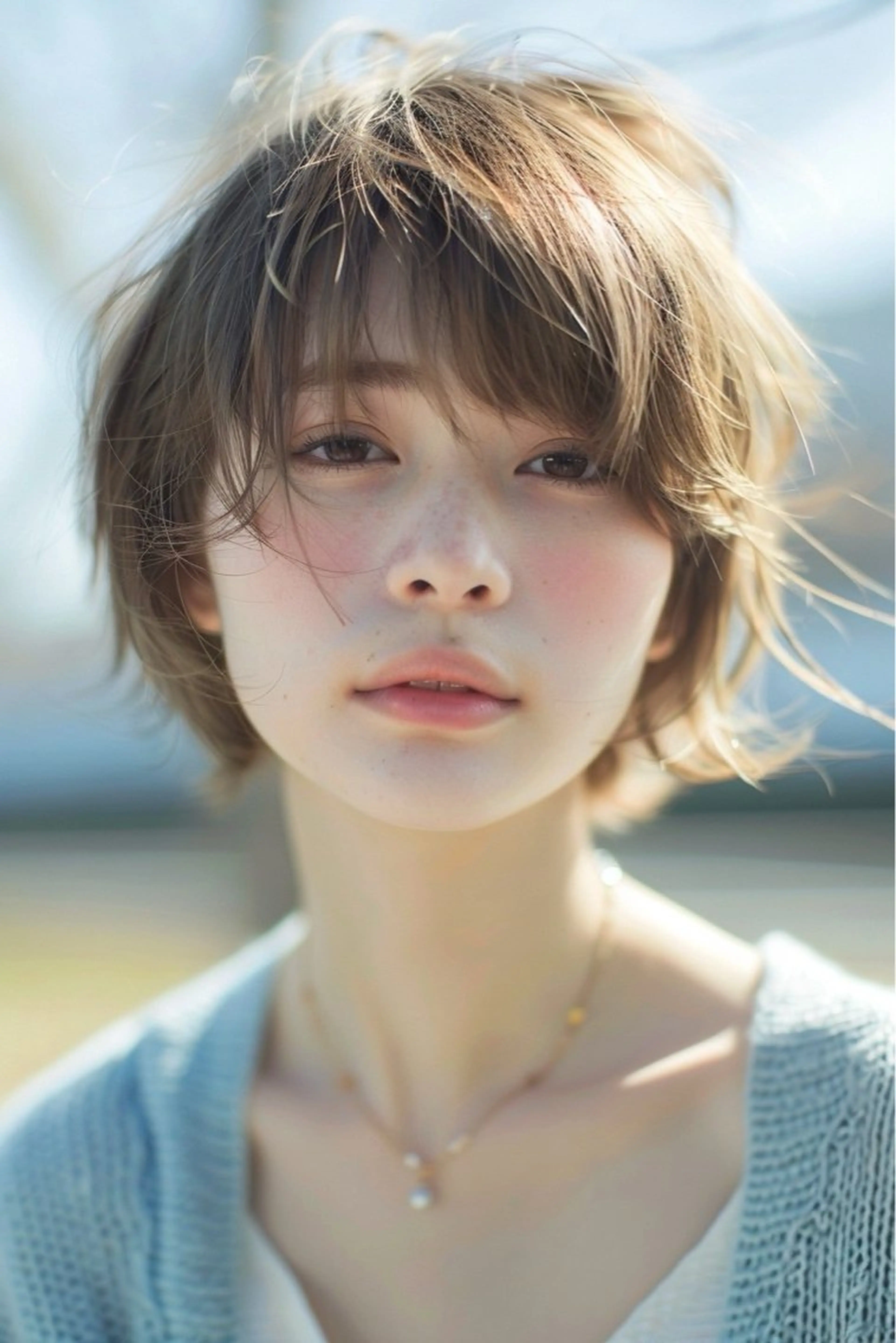 ショート カラー ロング料金無し ブリーチ/YUTOのヘアスタイル