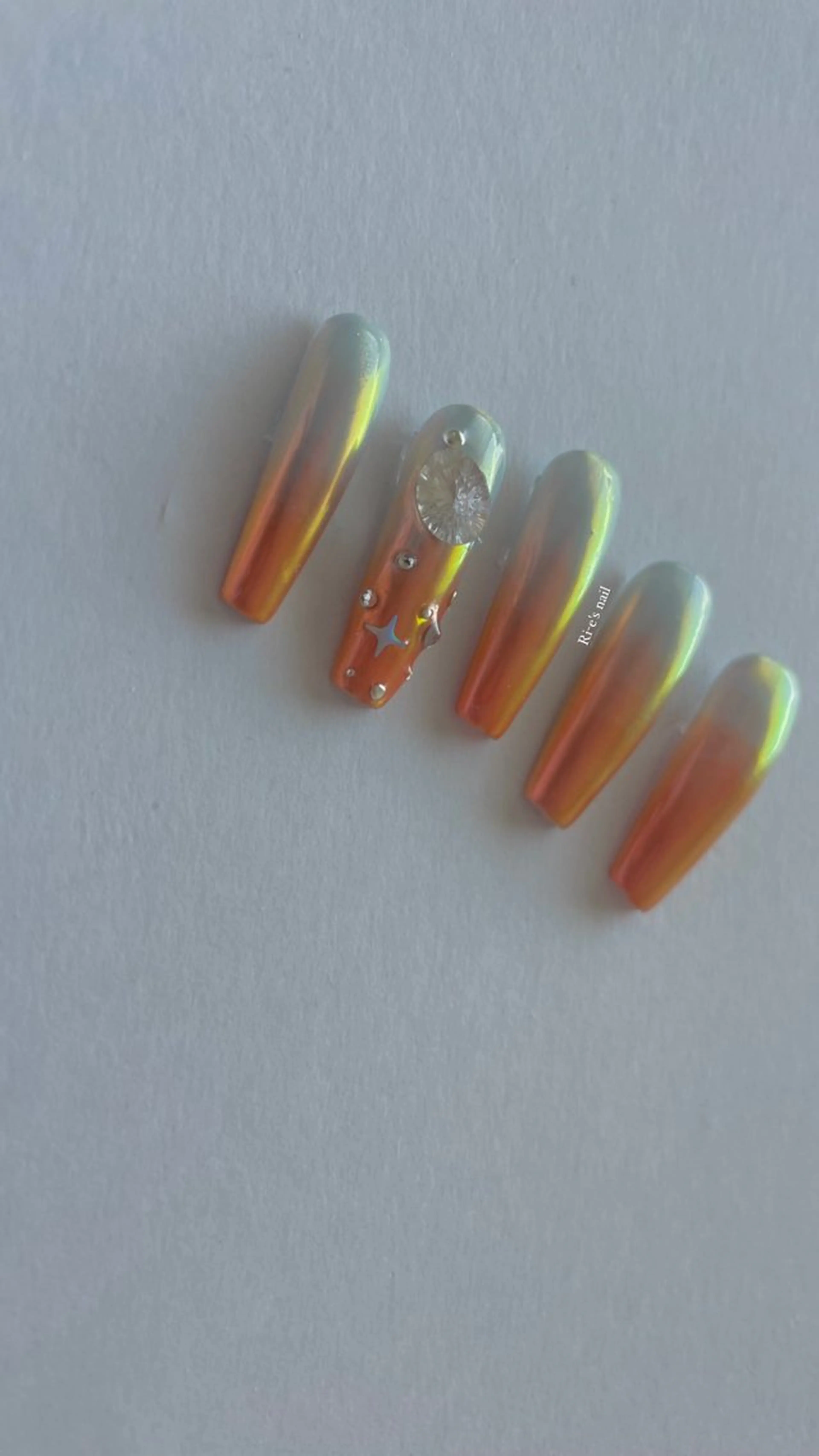 ネイル グラデーション Ri-e's nailのネイルデザイン