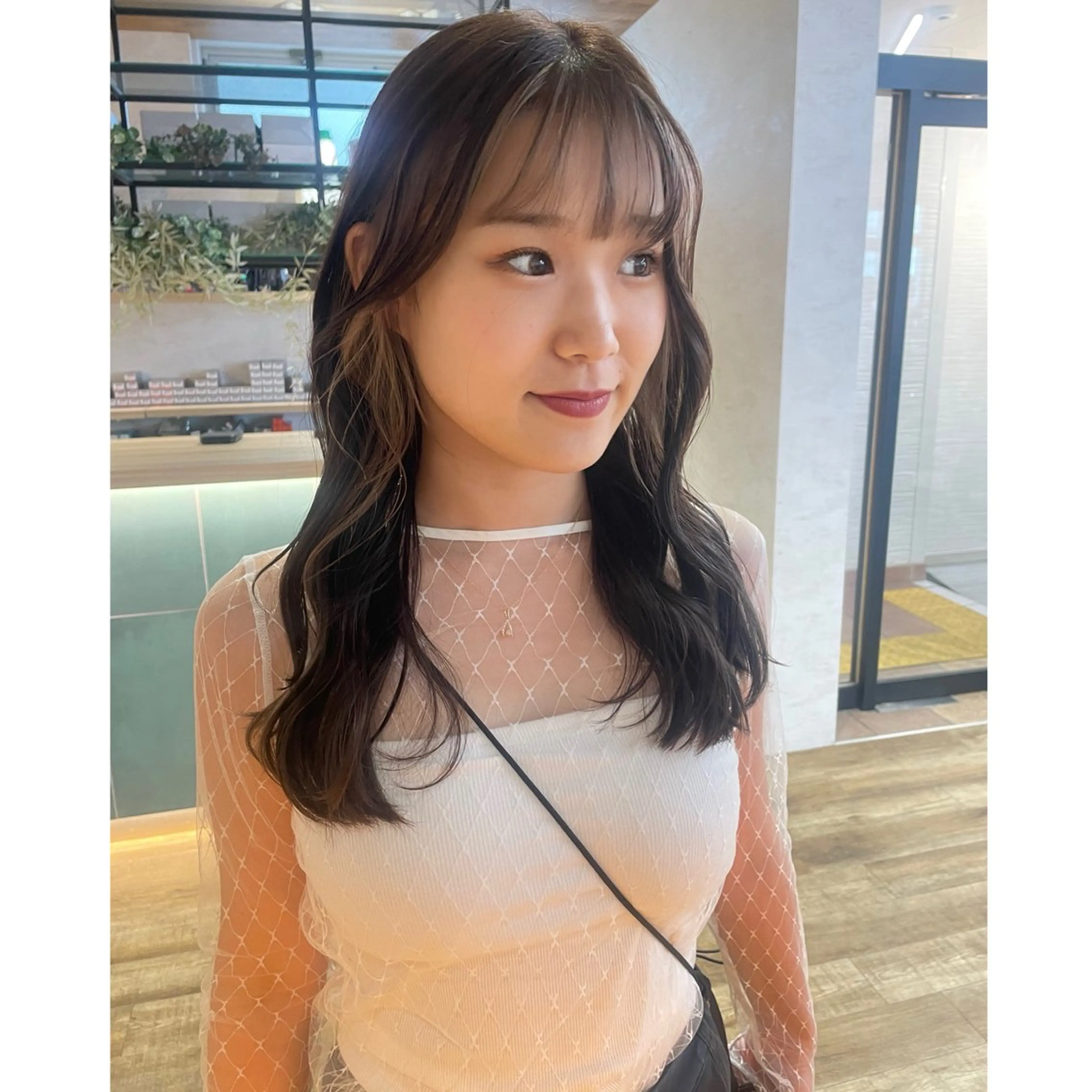 【minimo限定】イヤリング.インナーカラー💖ケアブリーチでダメージを最小限に✨の写真