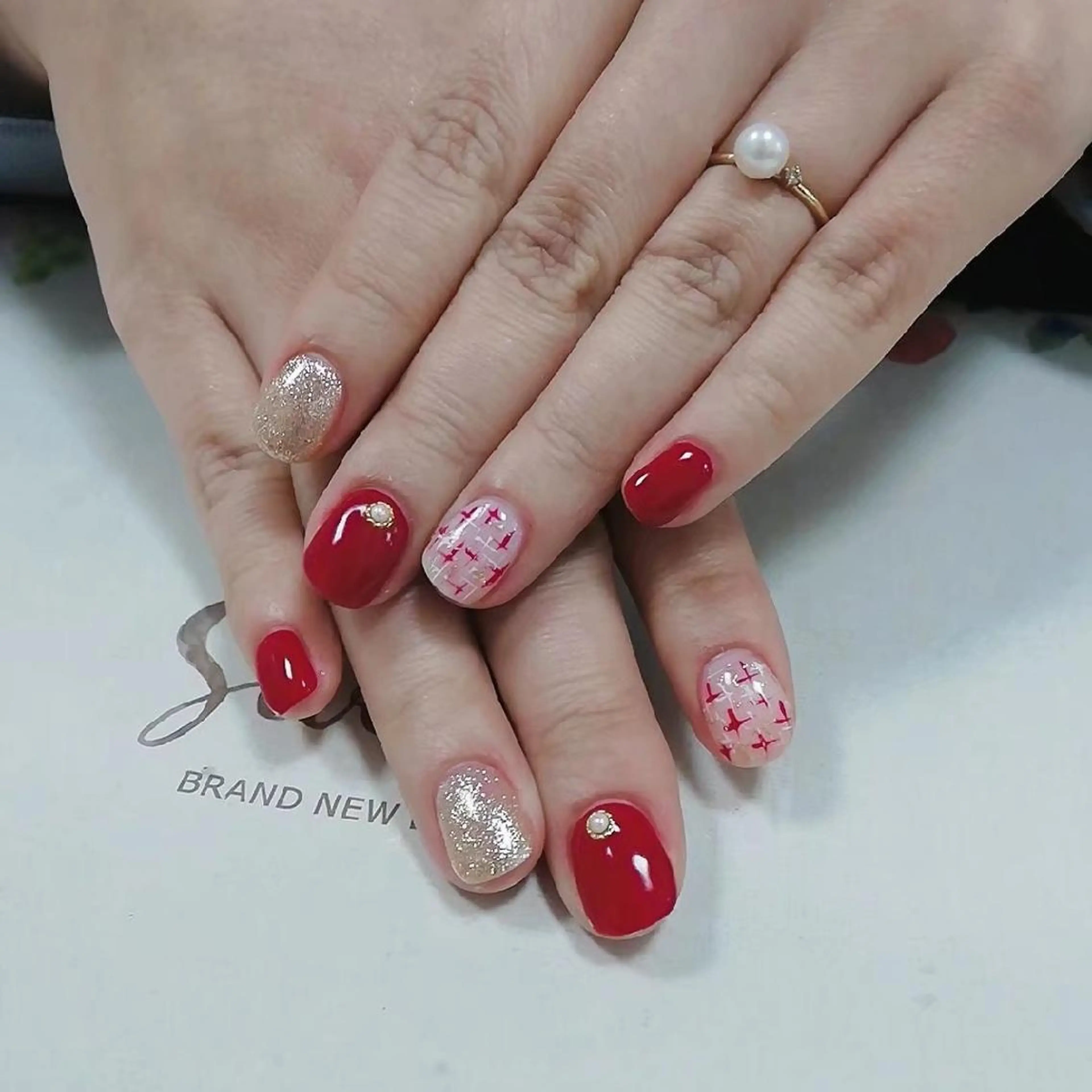 ネイル ハンドネイル 横浜市中区曙町 E·U·Bネイルのネイルデザイン