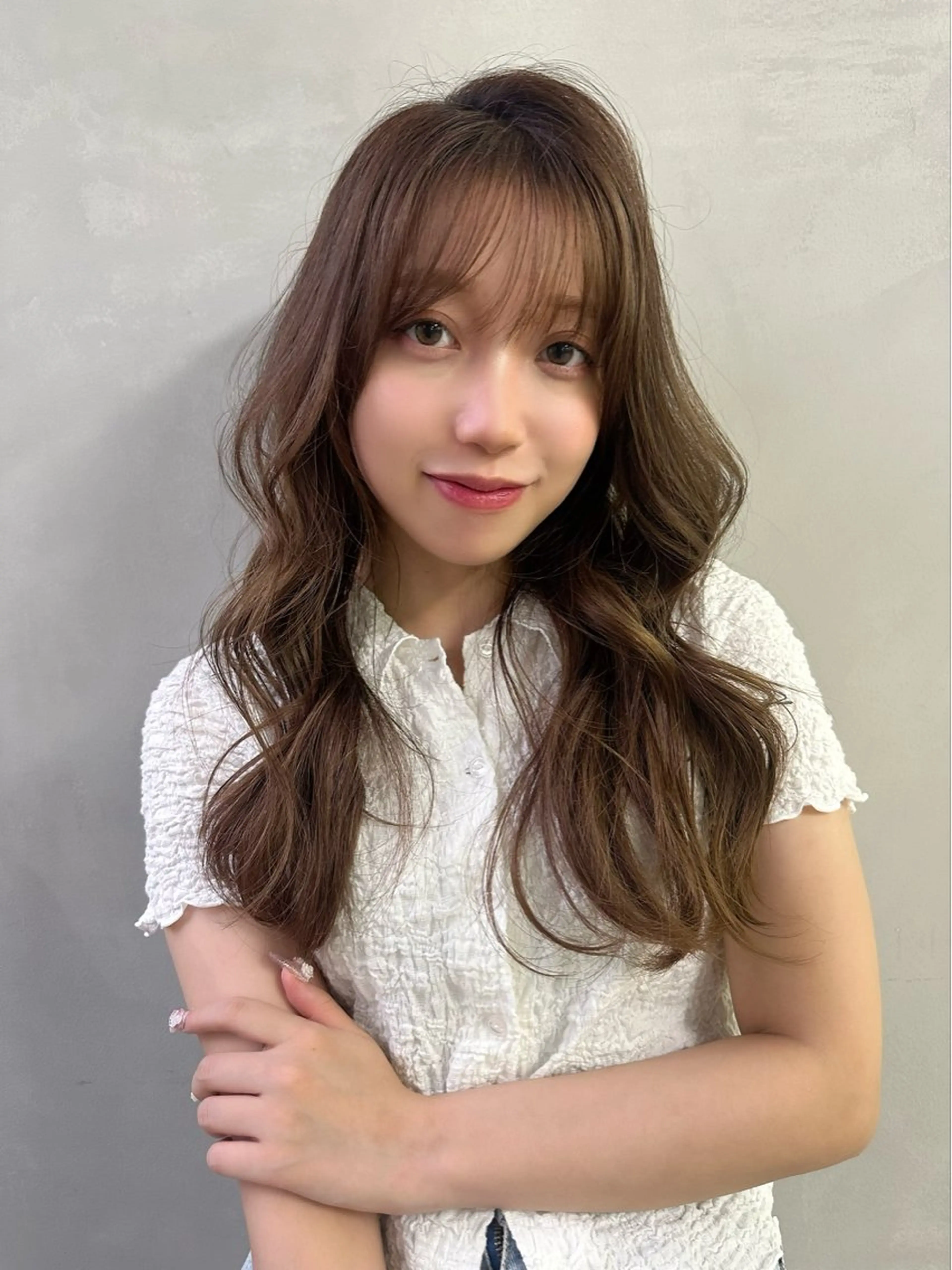 ロング カラー 可愛いベージュ作る 美容師/あかね🧸のヘアスタイル