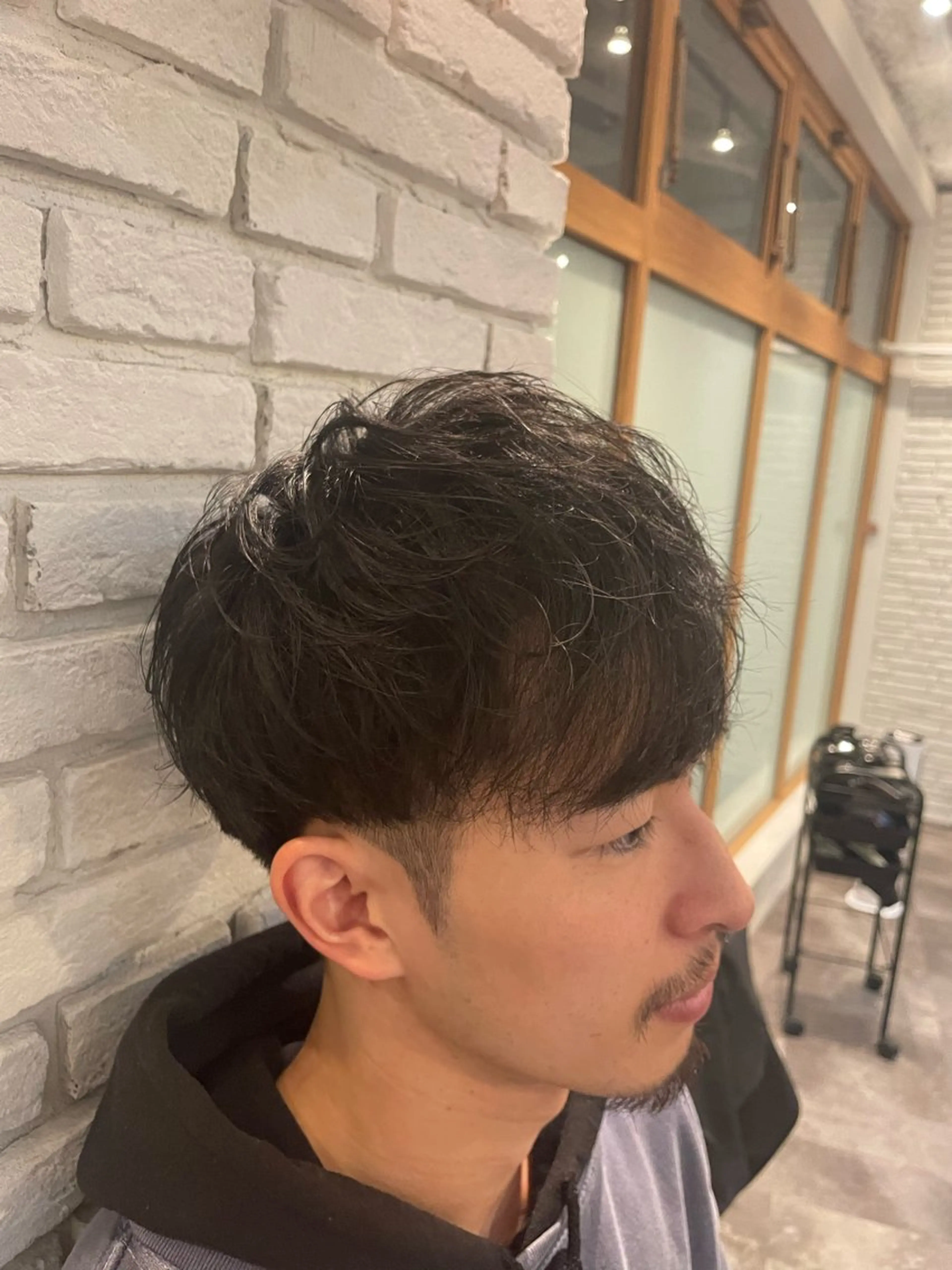 カット+シェービング・眉カット+シャンプー+ブローの写真