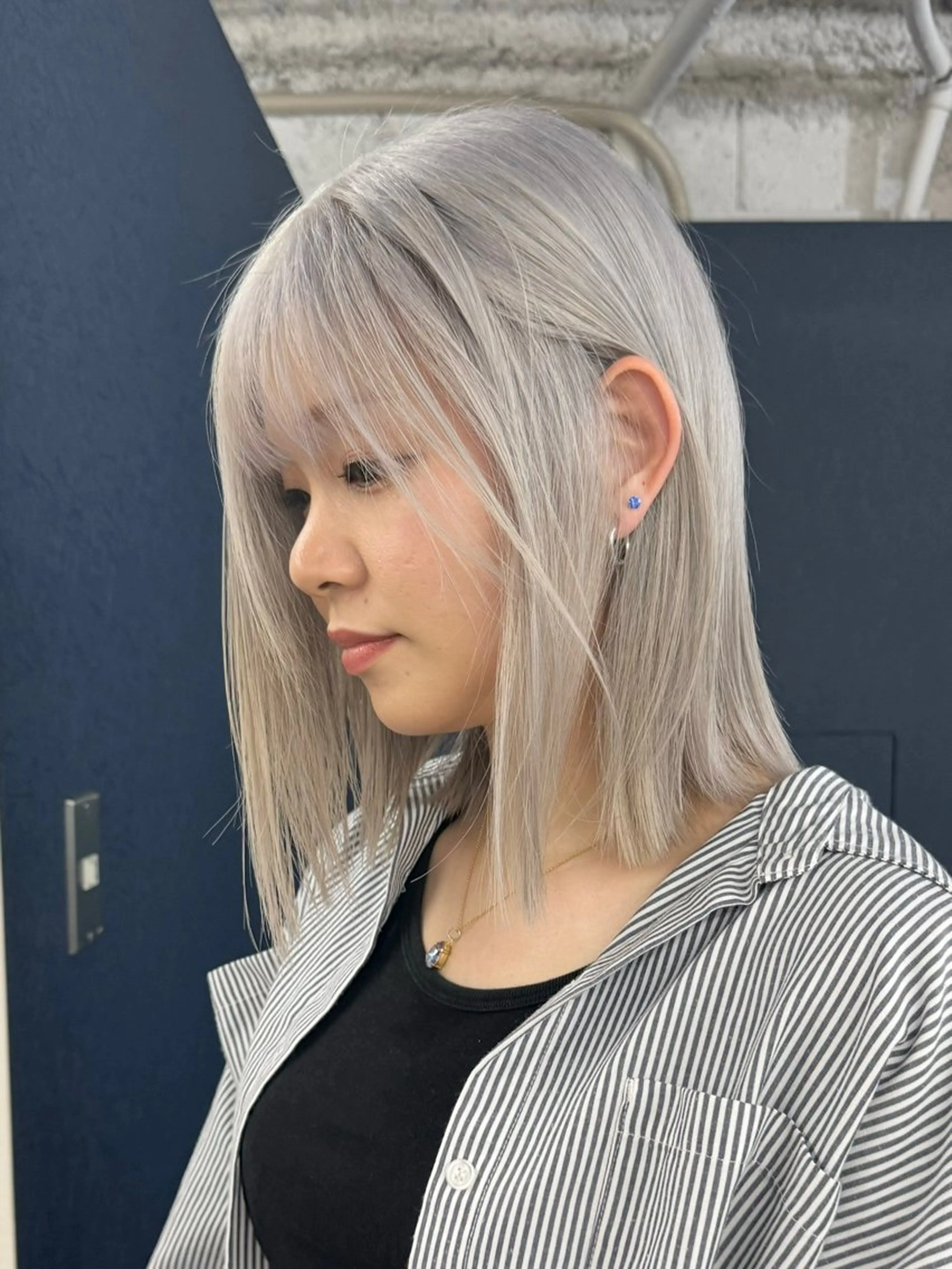 ショート カラー 似合わせカット/ ハイトーン/aoiのヘアスタイル