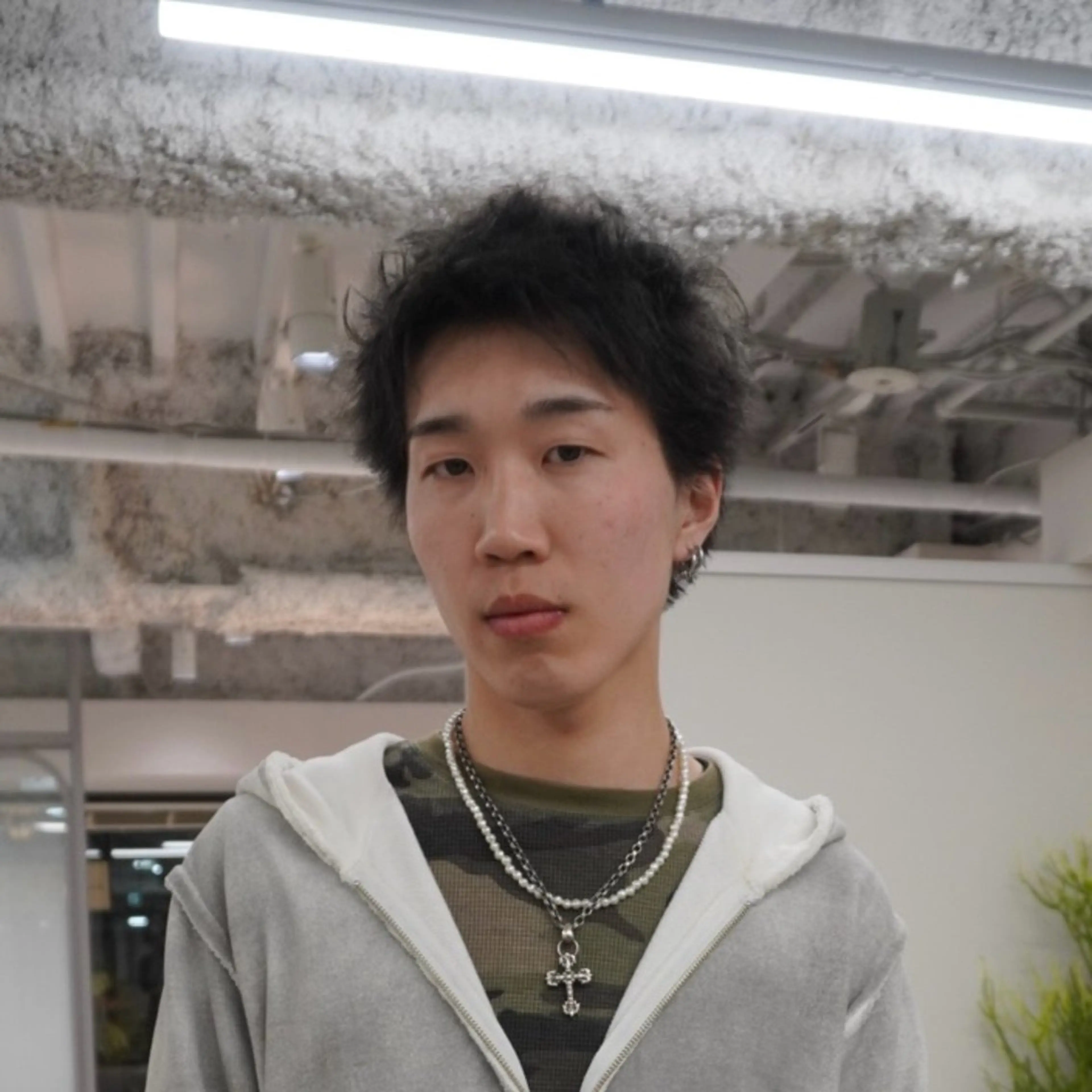 メンズ RIKU/毛流れ ヘア×眉ワックスのヘアスタイル