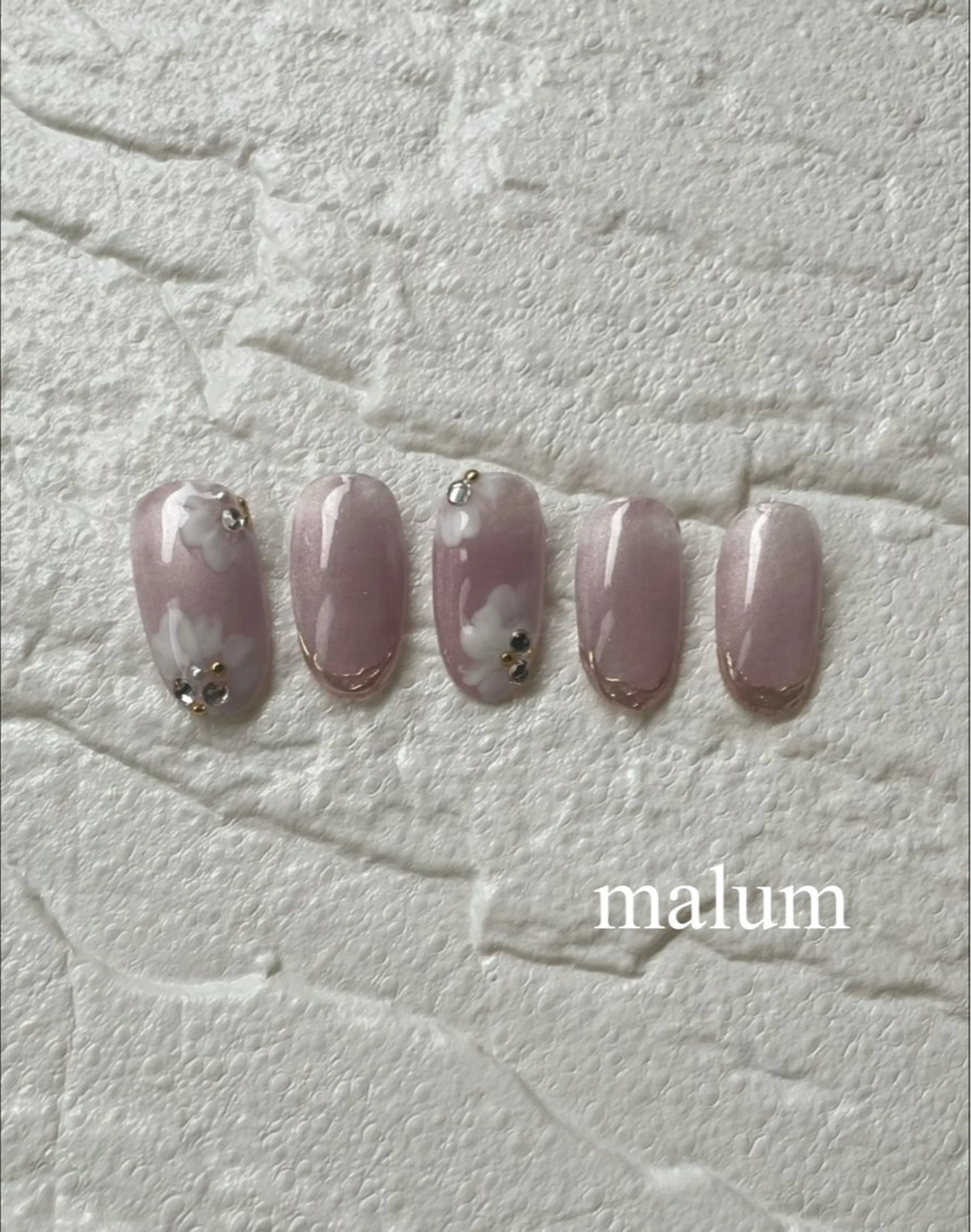 ネイル ハンドネイル malum nailのネイルデザイン
