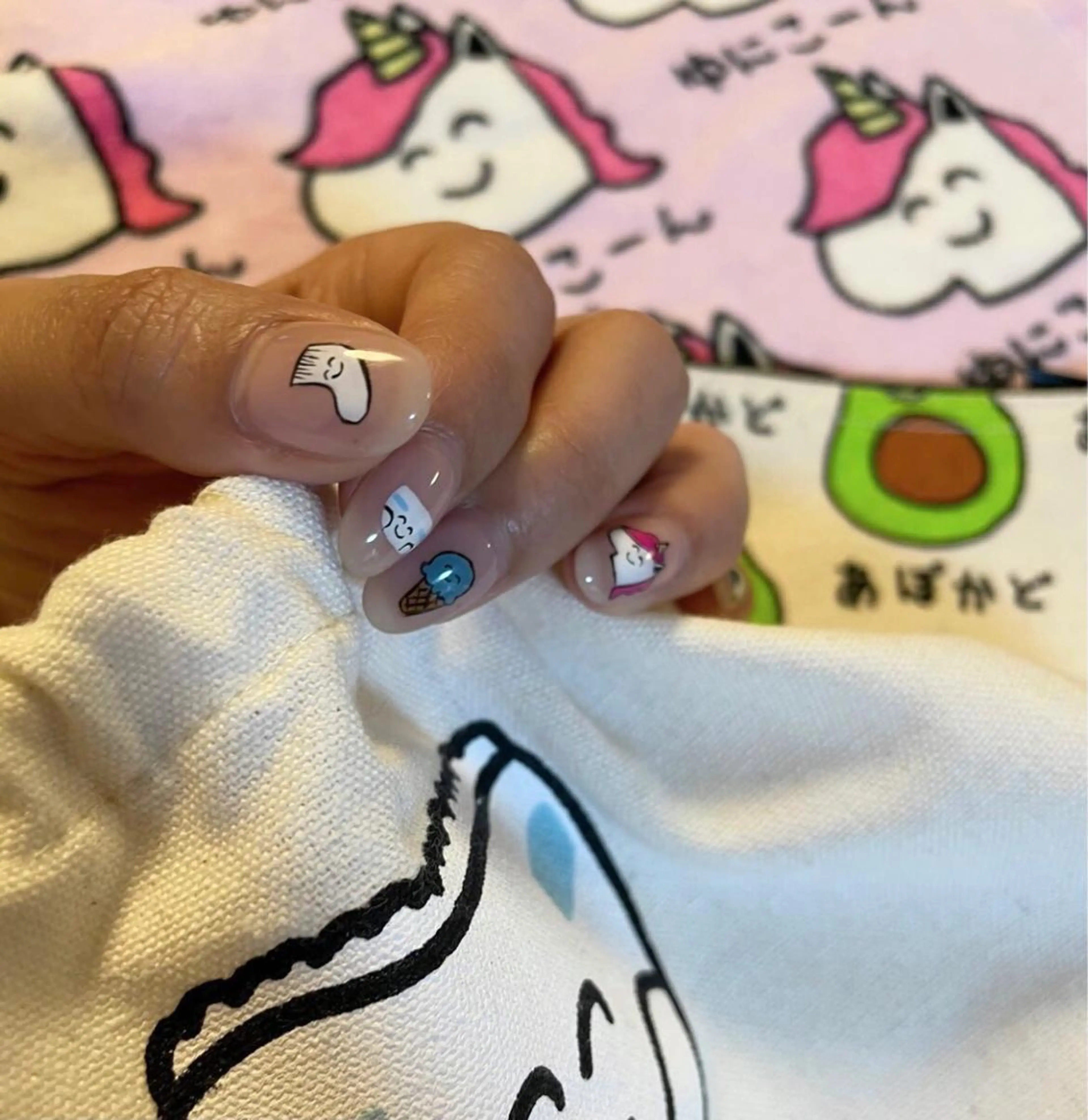 ネイル パラあり！フィルイン 美フォルムのネイルデザイン