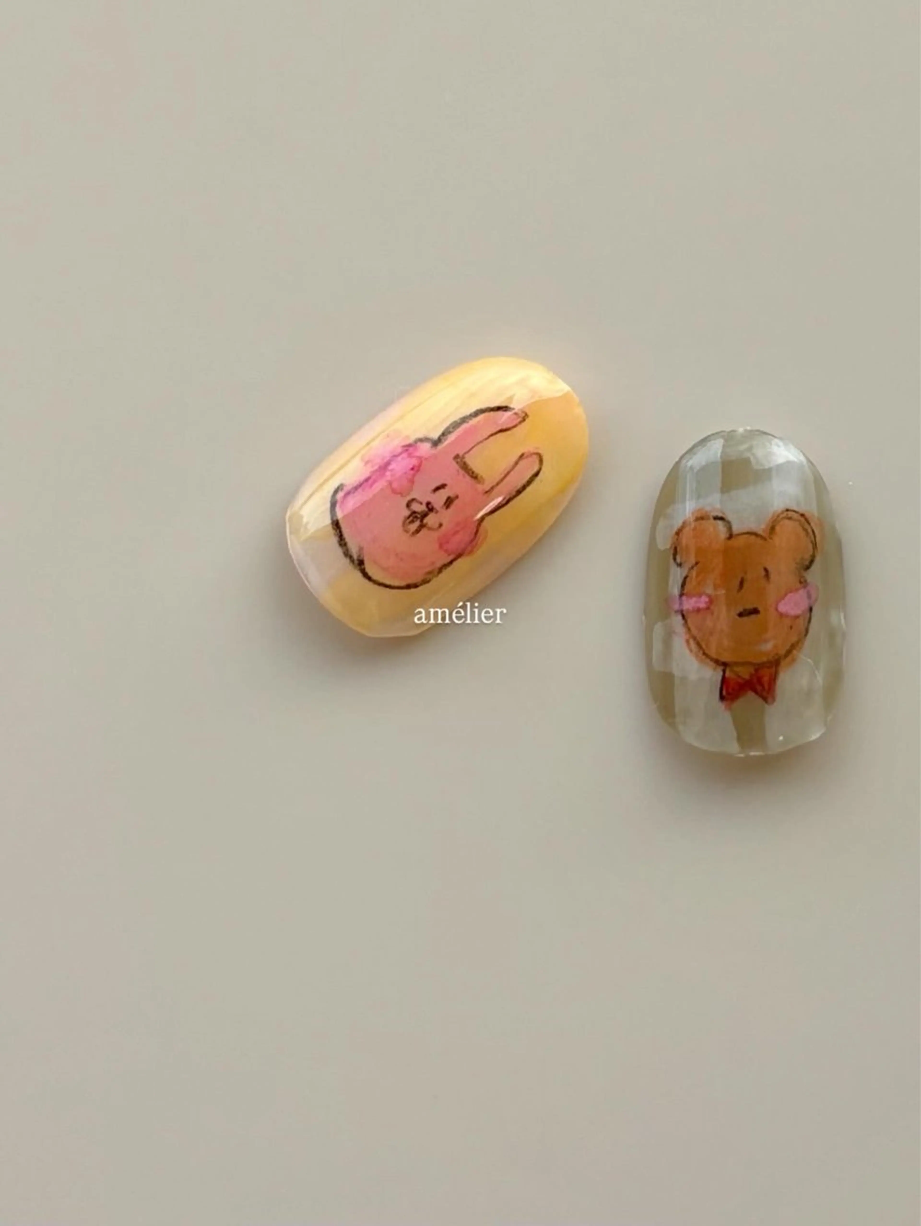 ネイル ハンドネイル amélier ꕁアメリエꕁのネイルデザイン