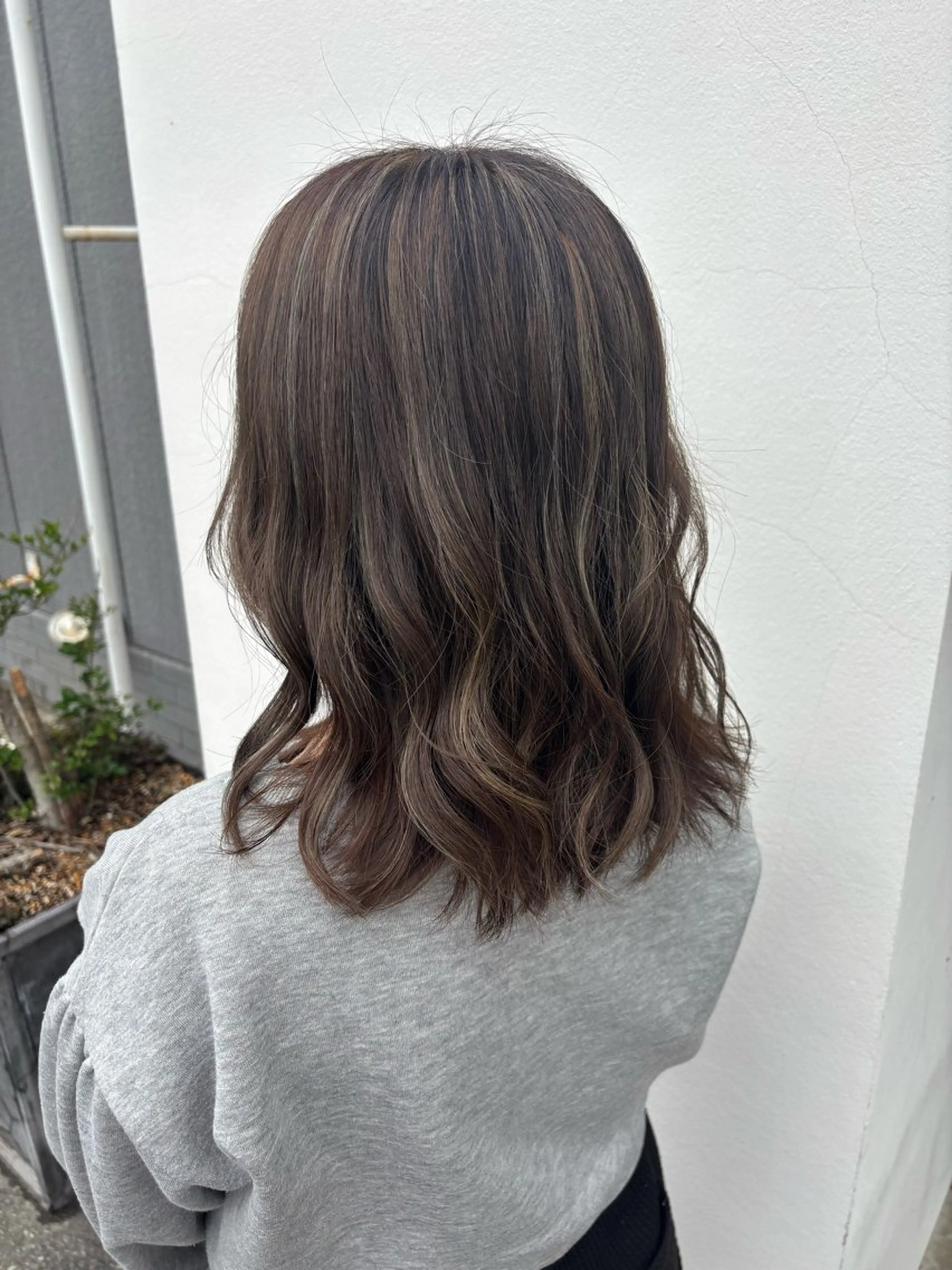 カラー ヘアカラー 落海 風花のヘアスタイル