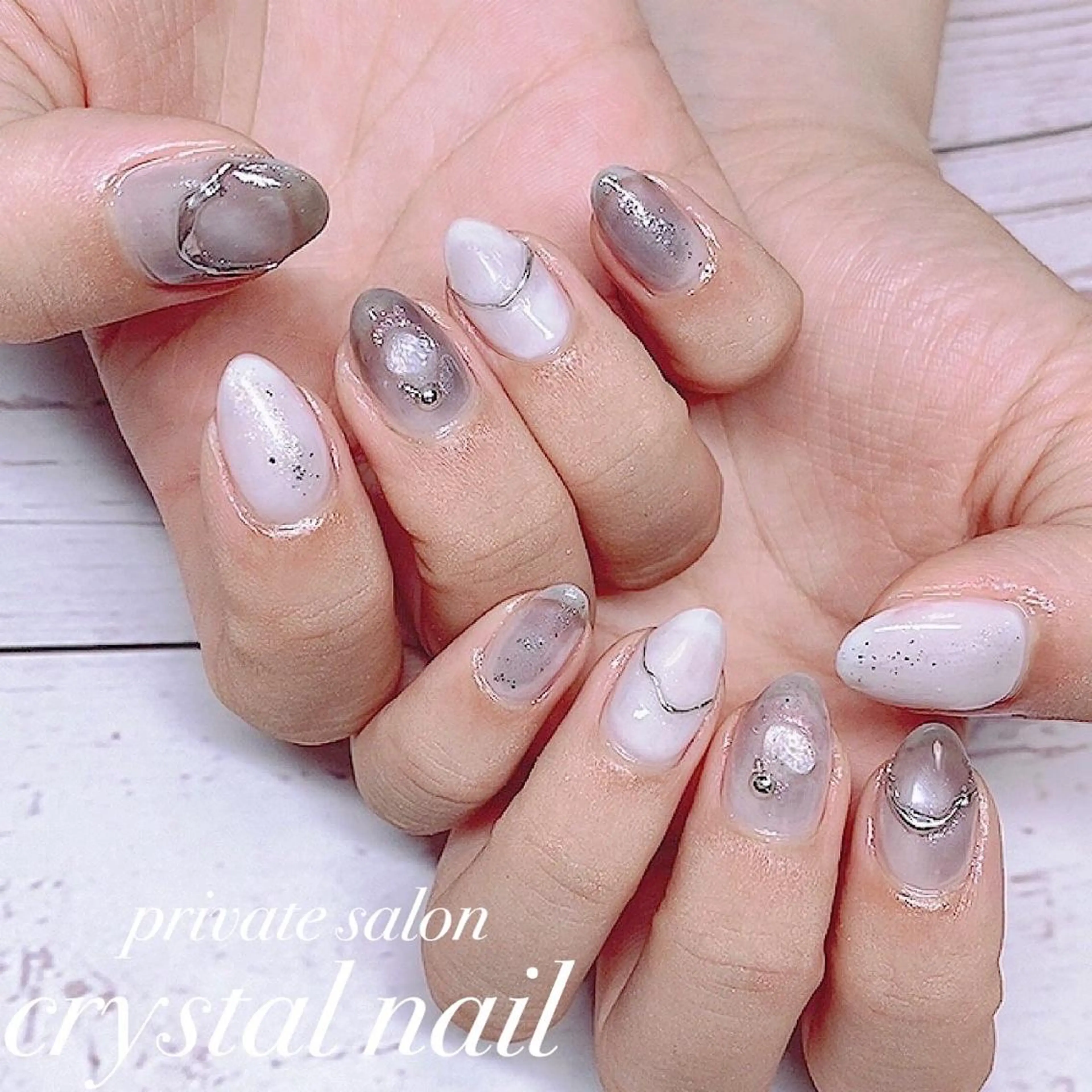 ネイル Crystal Nailのネイルデザイン