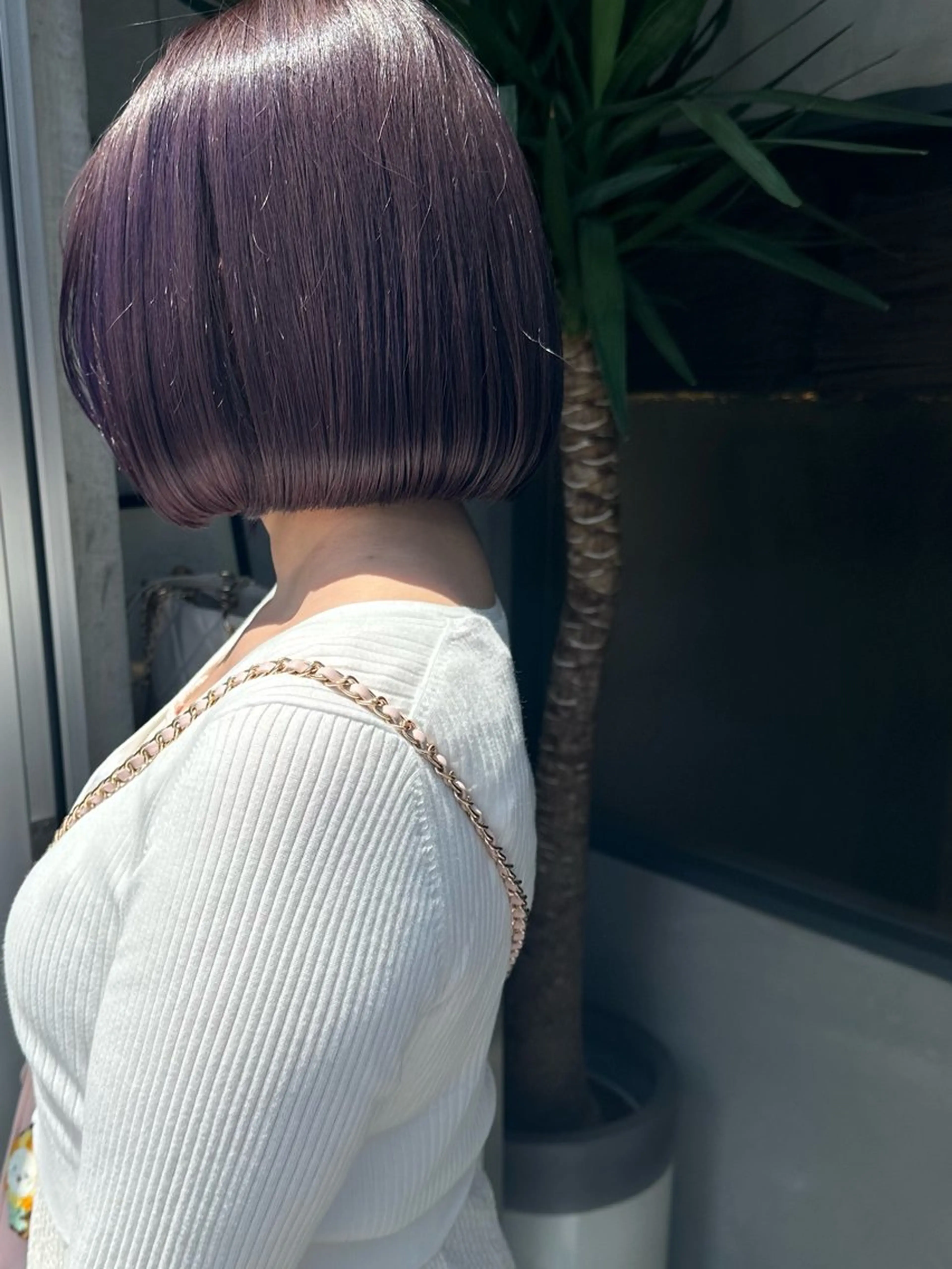 ショート カラー ボブ/似合わせカット /ニュアンスカラーのヘアスタイル