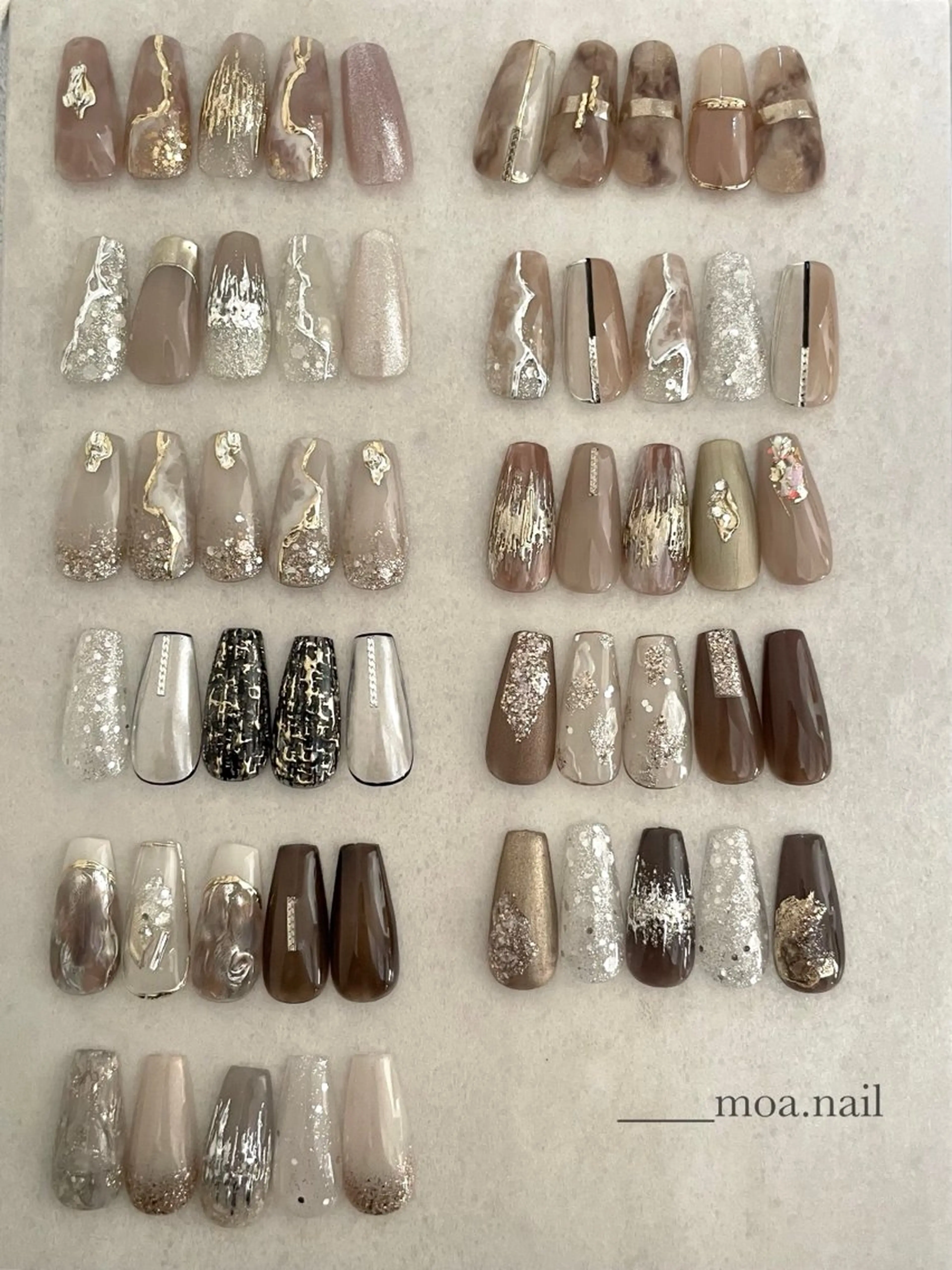 ネイル moa.nail risaのネイルデザイン