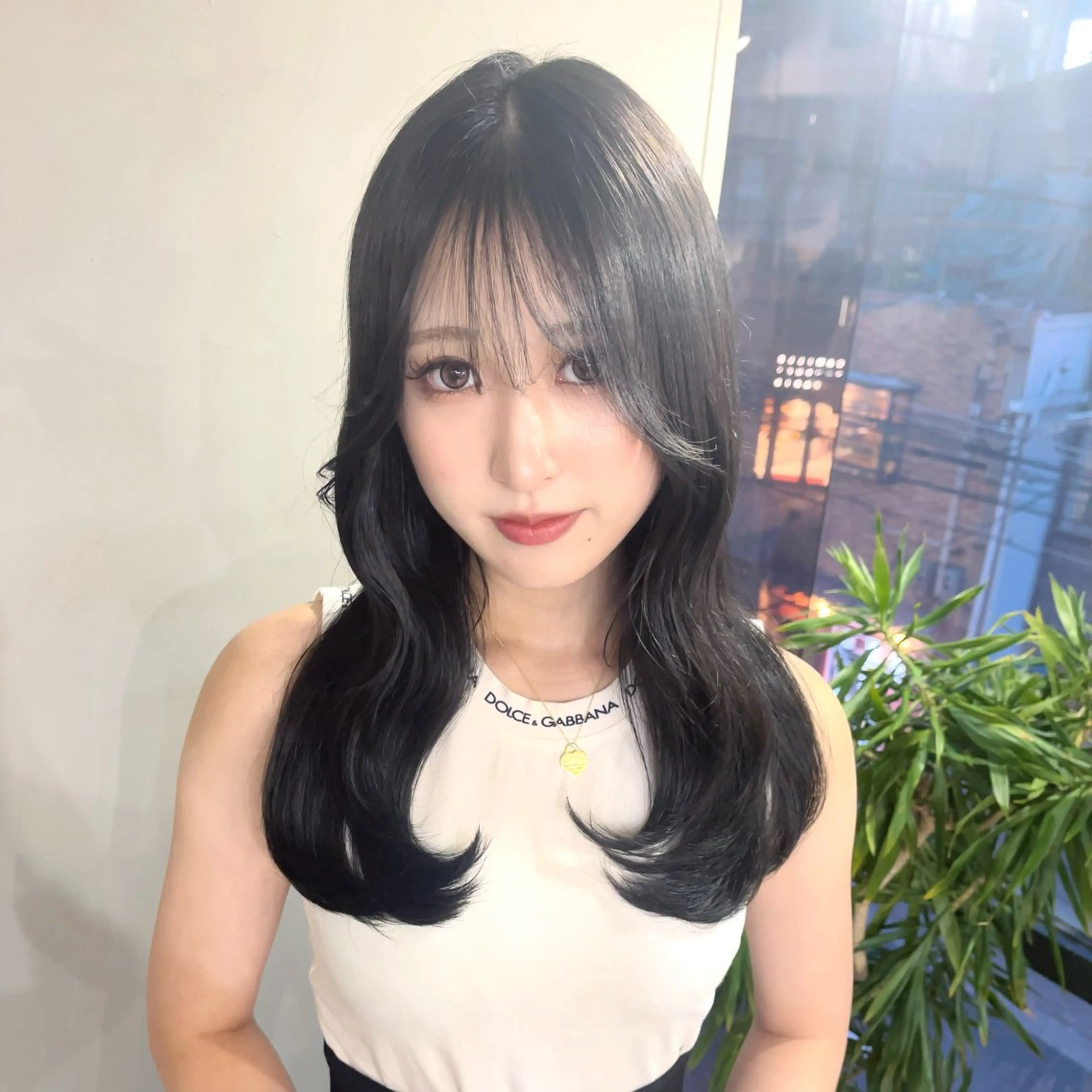 ミディアム 髪質改善 韓国ヘア/ 髪質改善特化谷名勇輝のヘアスタイル