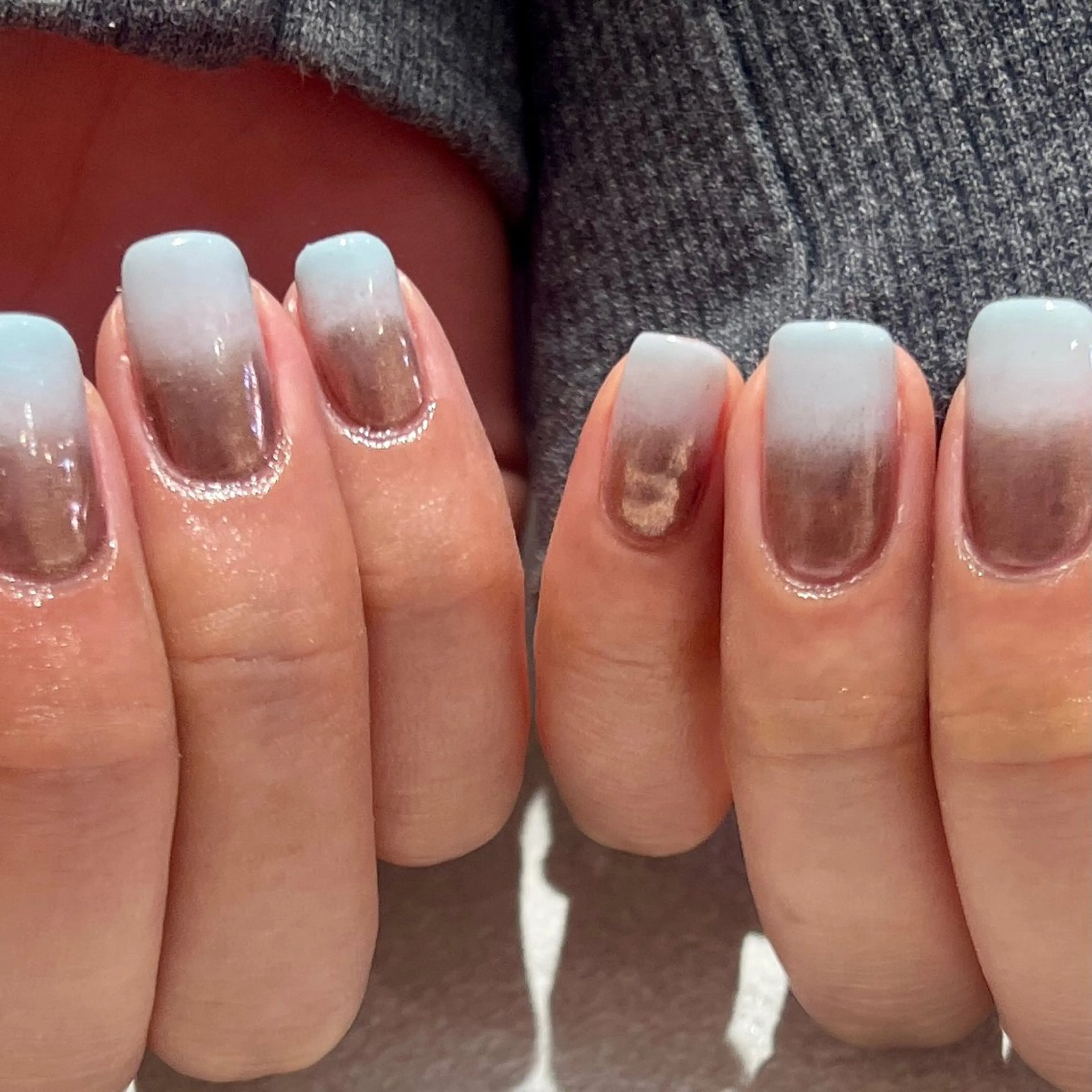 ネイル フットネイル ジェルネイル 韓国ネイル マグネットネイル ミラーネイル ハンドネイル 個性派ニュアンス nuts nail所属・【池袋】nuts nail　なつみのネイルデザイン