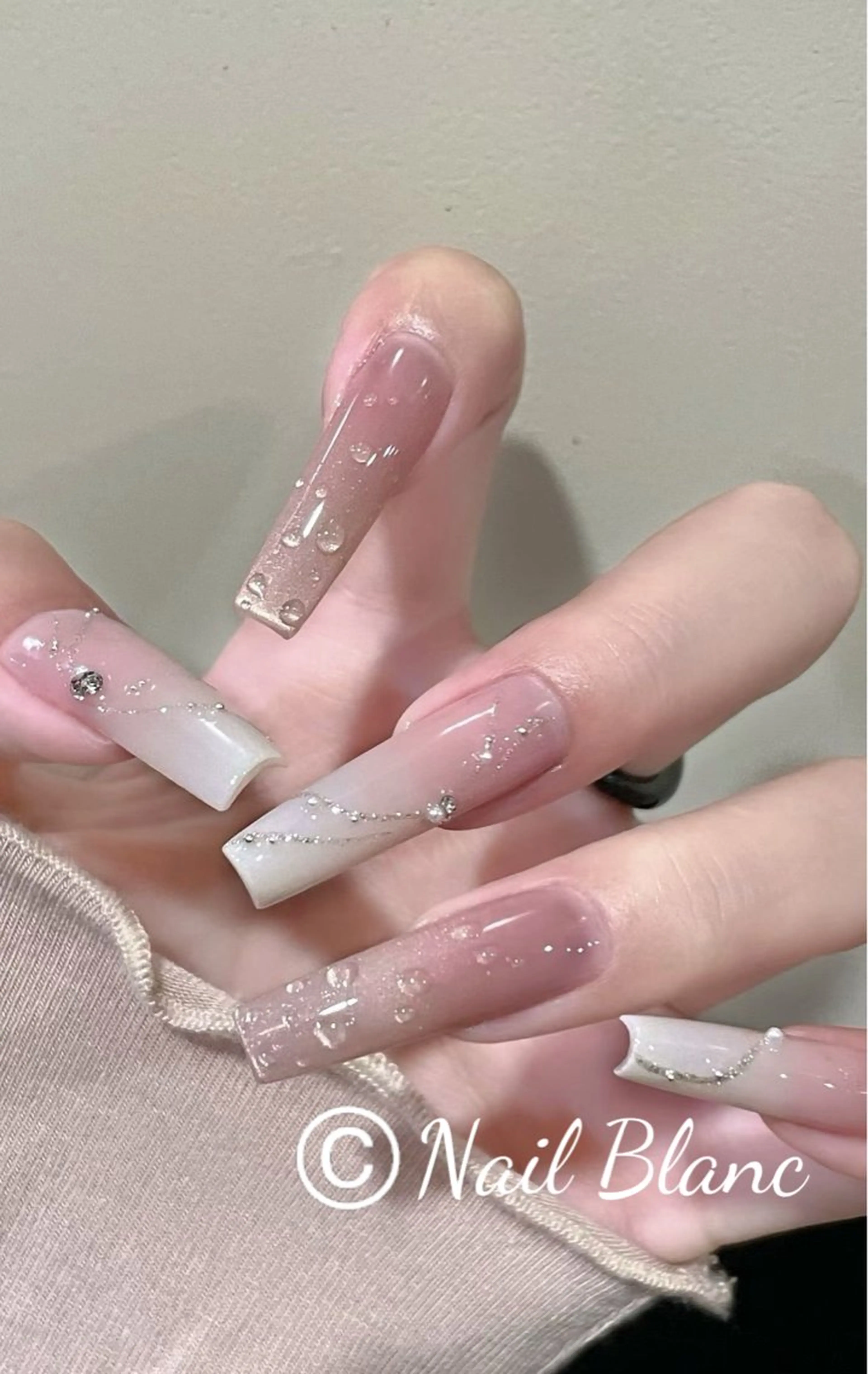 パーマ ハンドネイル NailBlanc みきのネイルデザイン