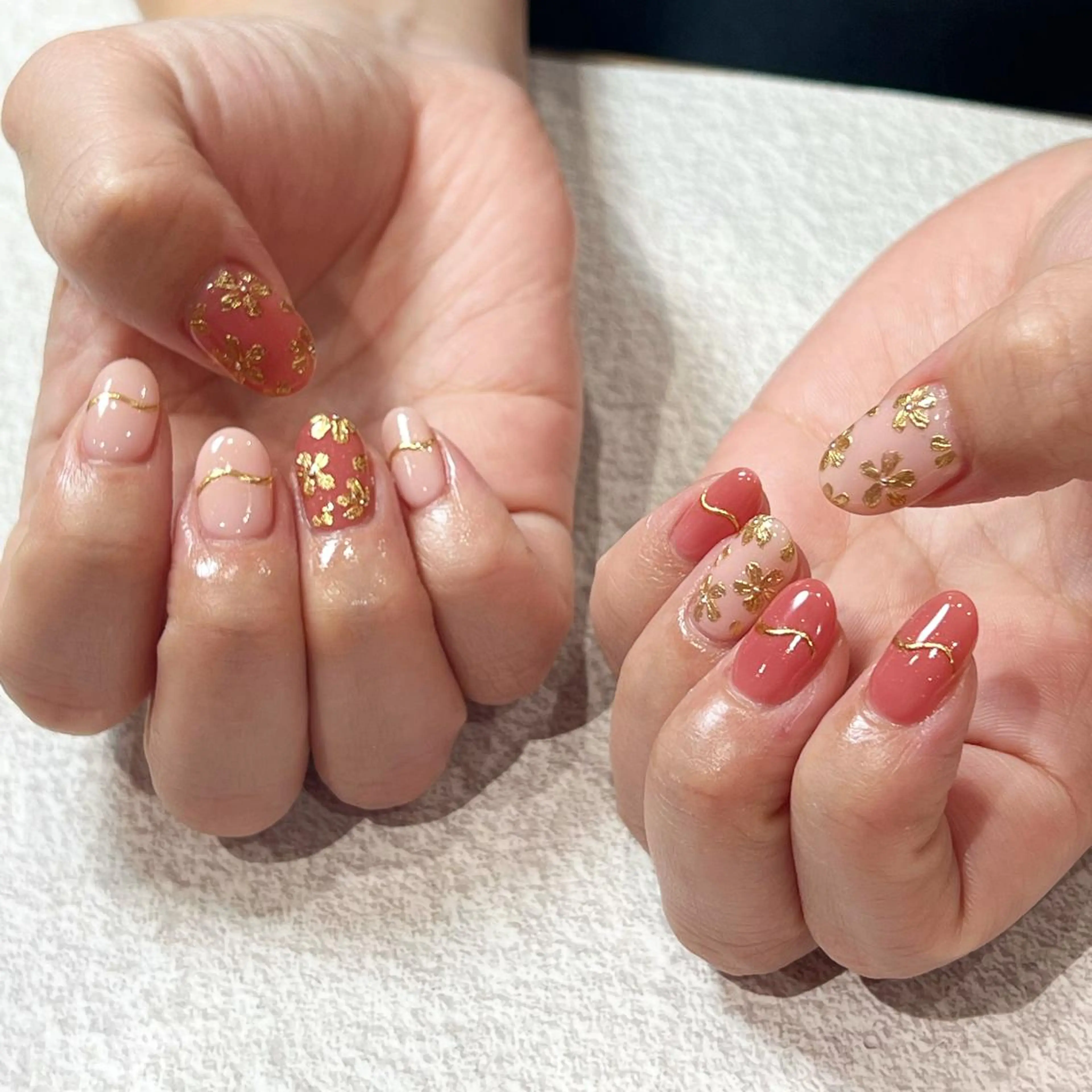 ネイル ハンドネイル OAKたまプラ MiKiのネイルデザイン