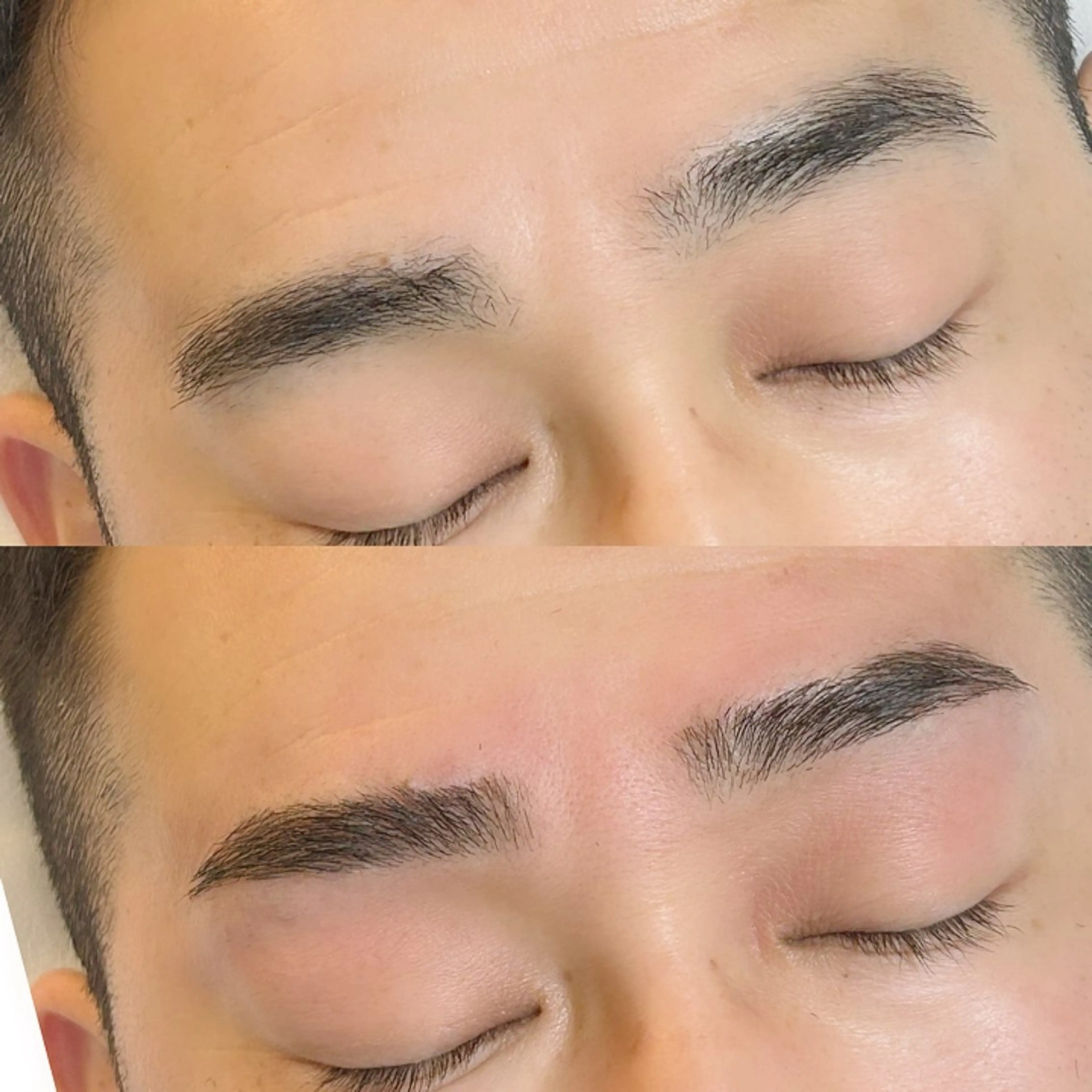 アイブロウ ハリウッドブロウリフト メンズアイブロウ Lowé nailのネイルデザイン