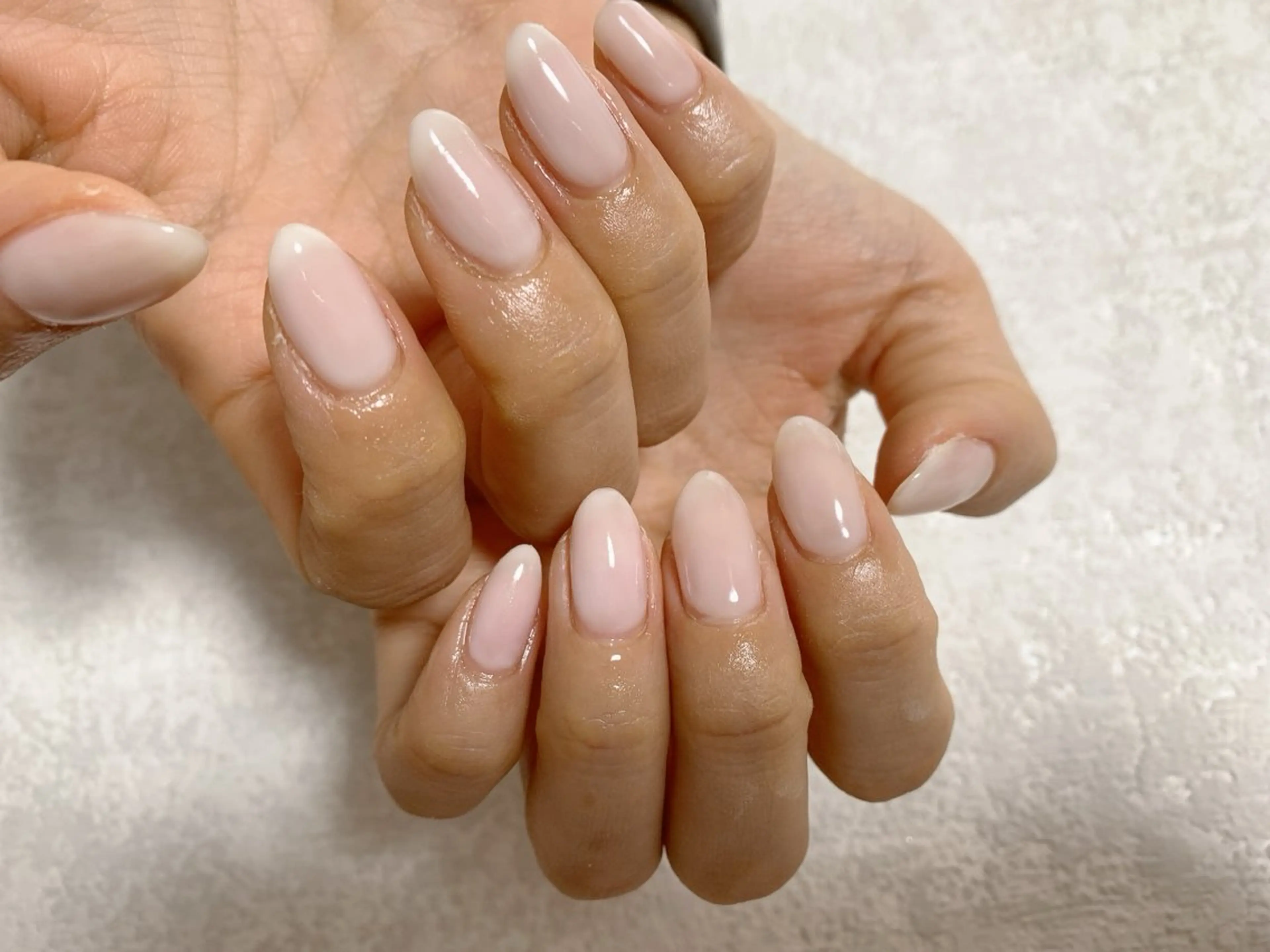 ネイル ジェルネイル 韓国ネイル メンズネイル ワンカラーネイル パラジェル kiki nail たまプラーザのネイルデザイン