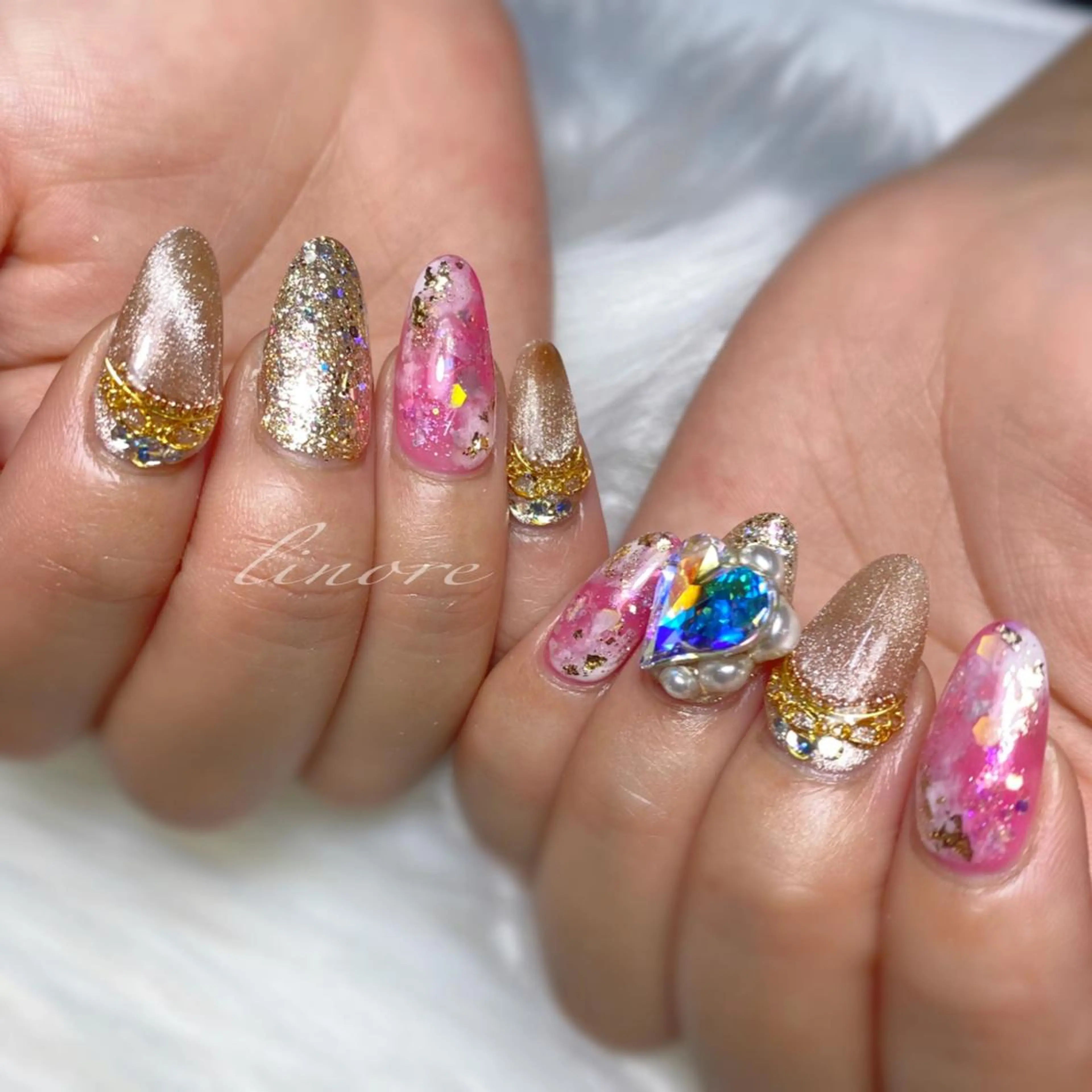 ネイル ハンドネイル nail salon -Linore-のネイルデザイン