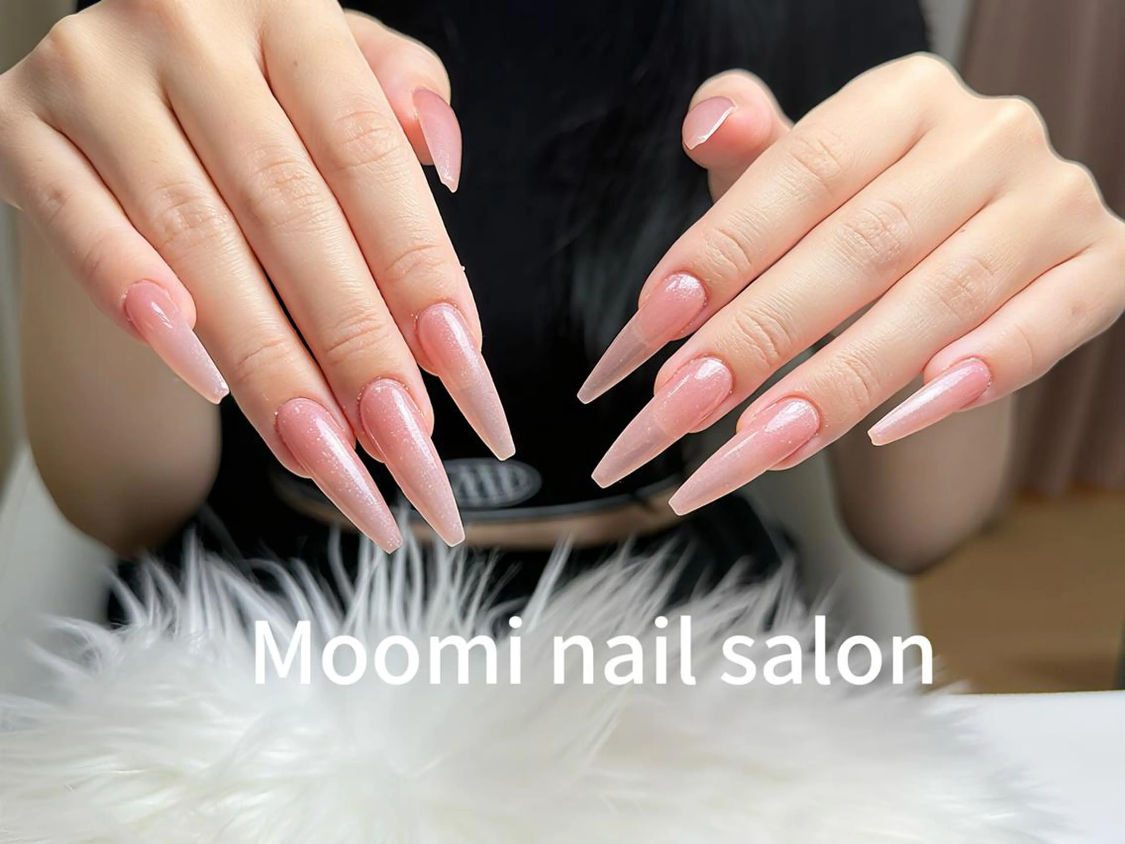 セミロング ハンドネイル Moomi nail salonのネイルデザイン