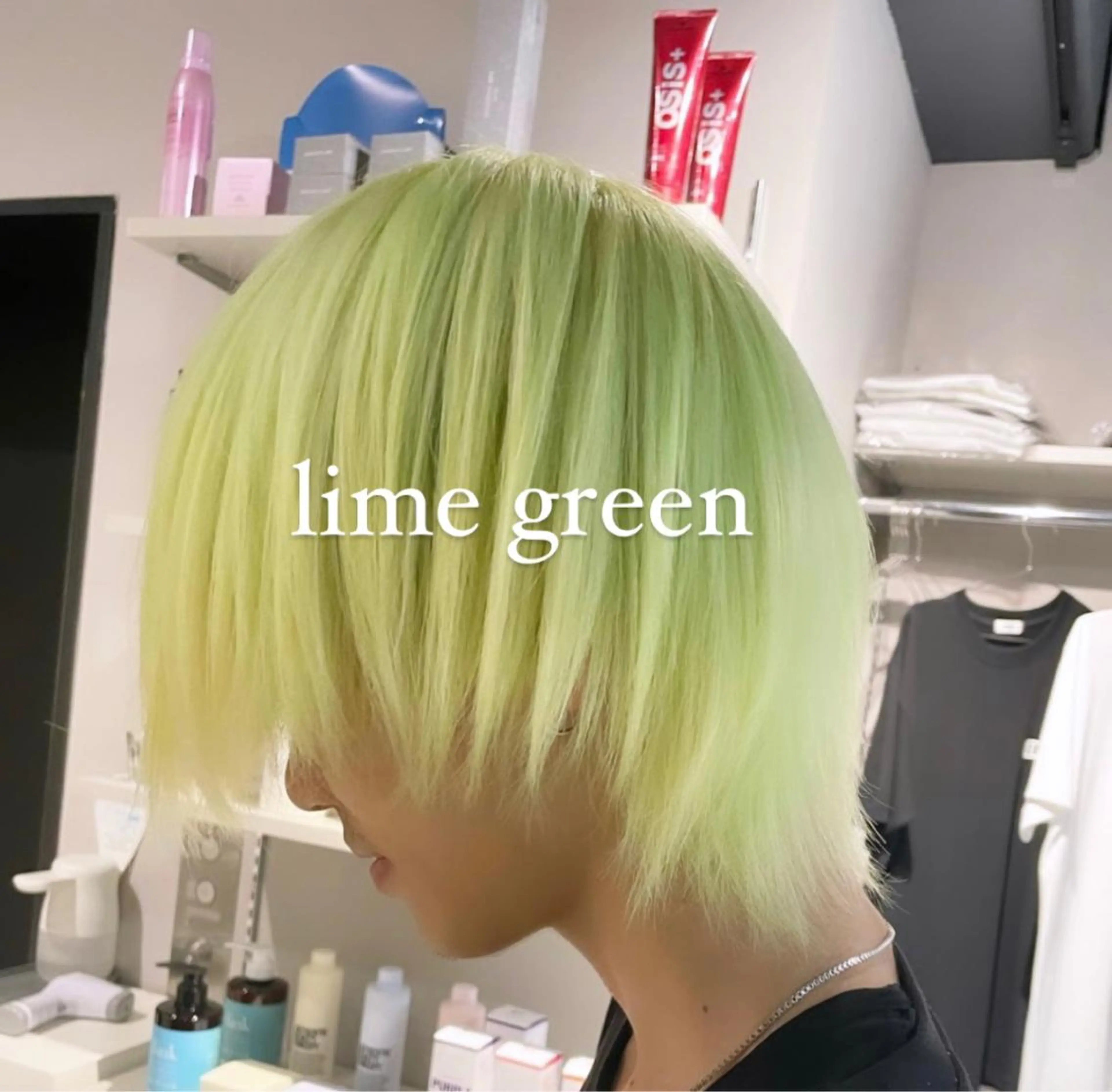 ショート カラー ブリーチ👩‍🦳/ ‪✂︎MANAMIのヘアスタイル