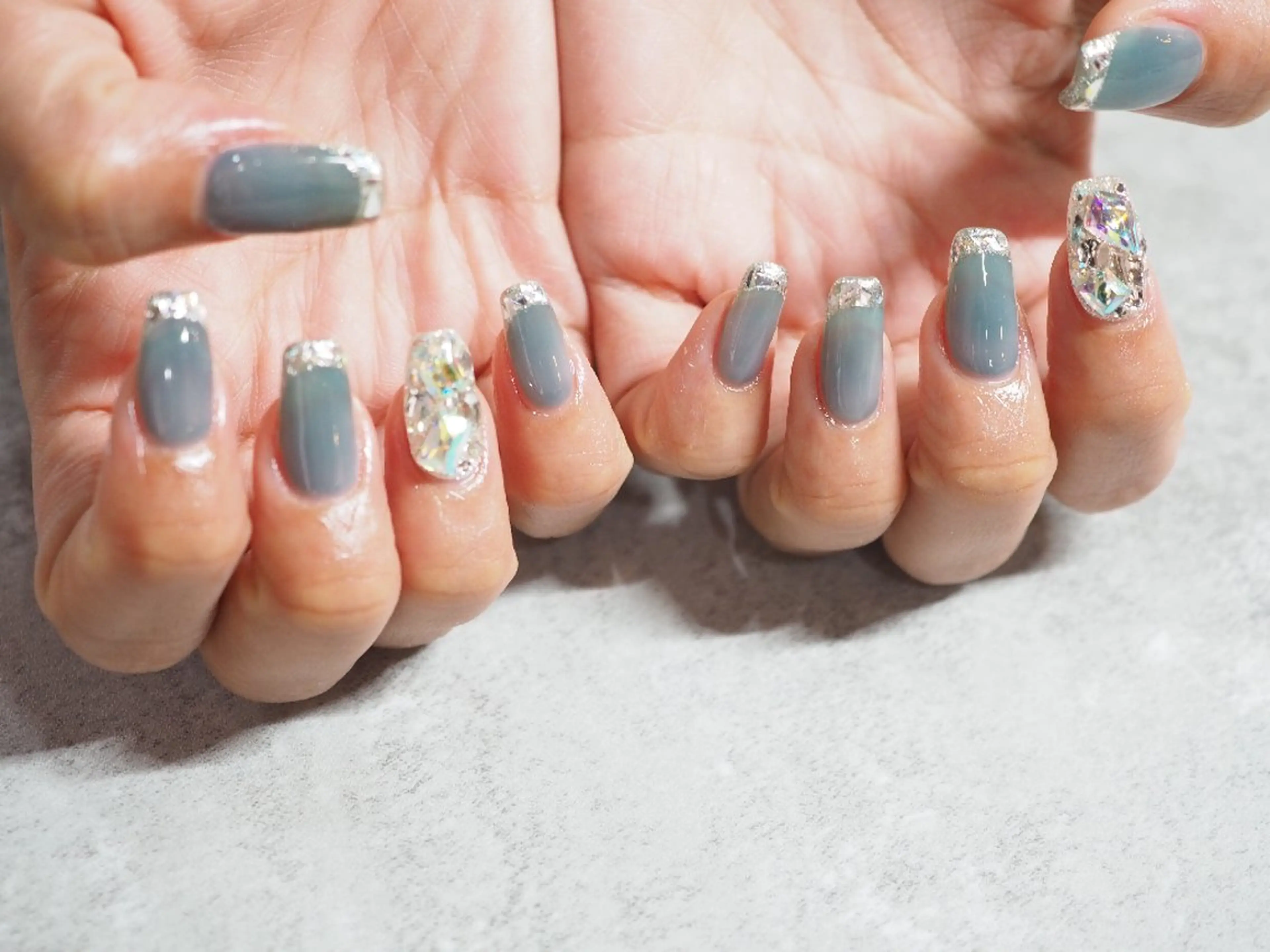 ネイル ハンドネイル glaNje 福光のネイルデザイン