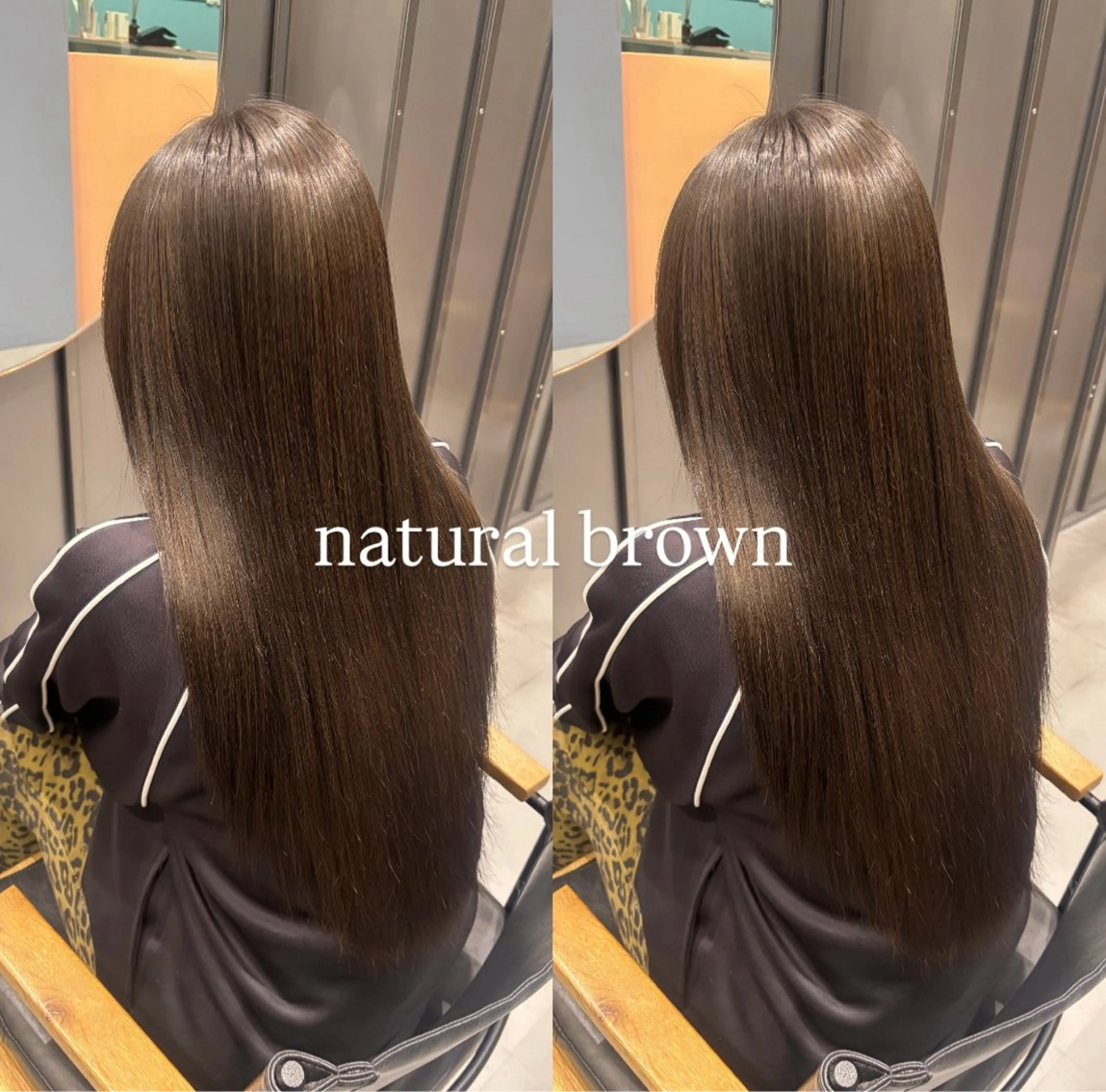 カラー ヘアカラー 🐈‍⬛JUMI /透明感カラー/🩶のヘアスタイル