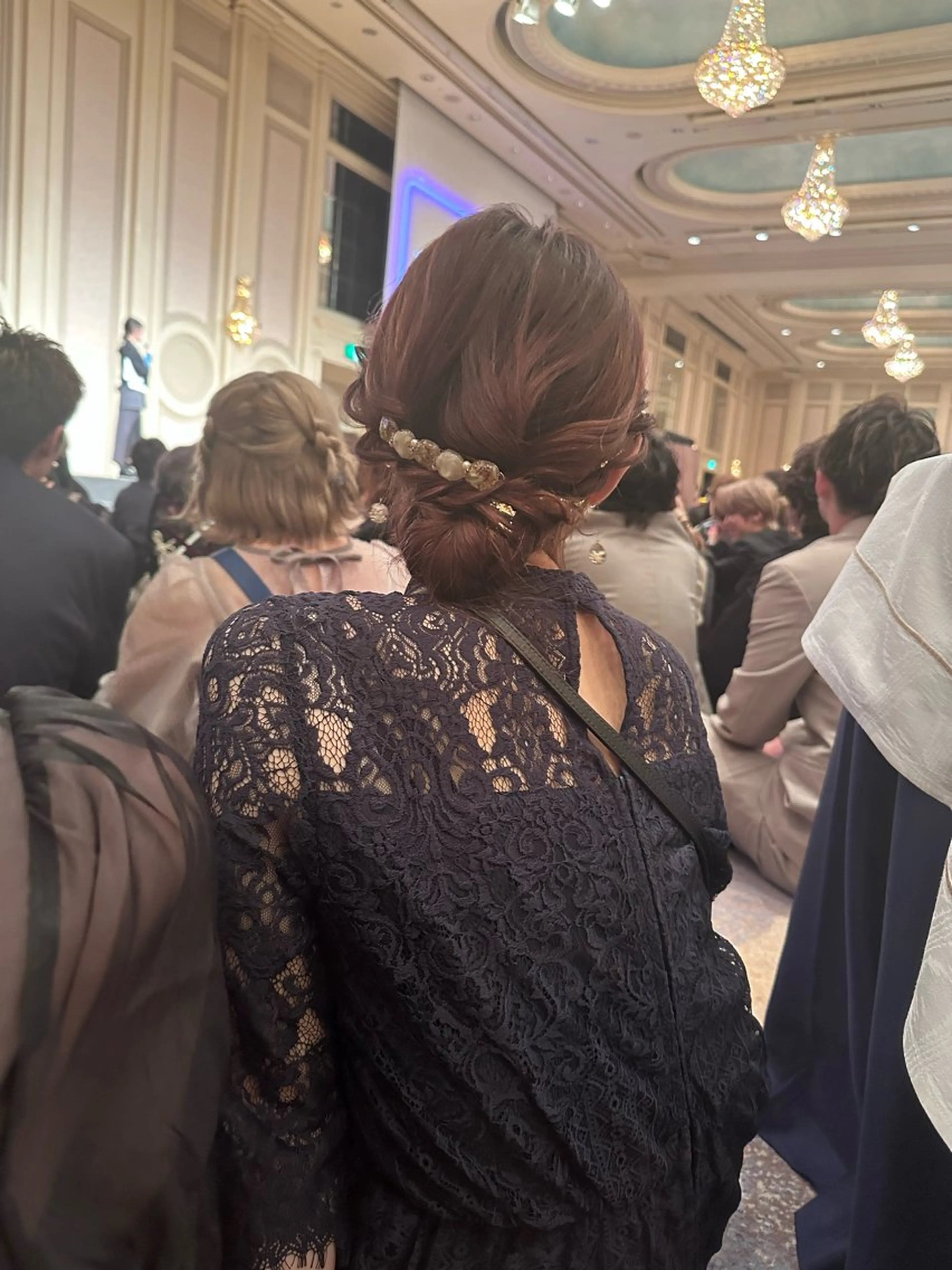 ロング ヘアアレンジ ヘアセット/メンズ パーマChihoのヘアスタイル