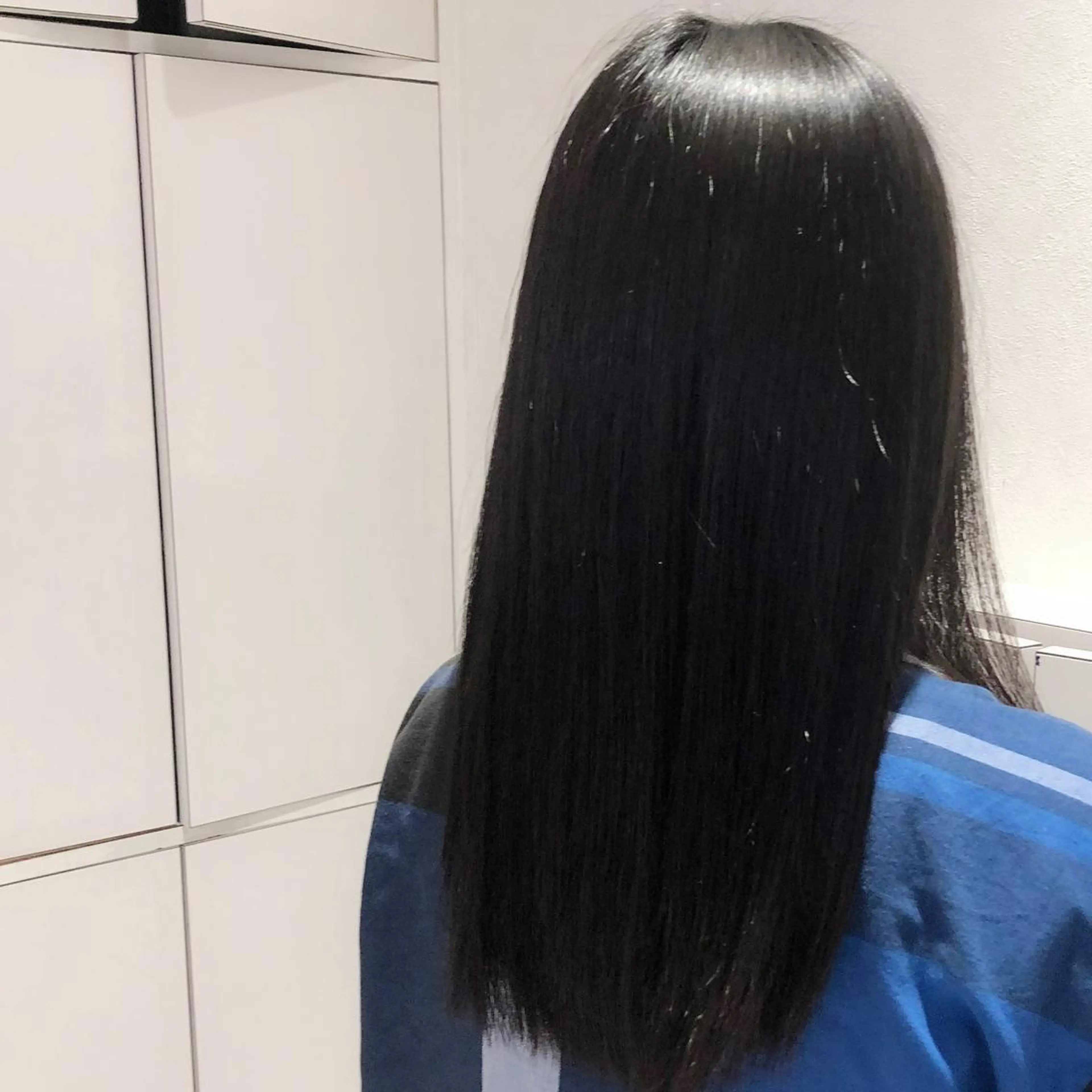 ロング パーマ 髪質改善 ストレートパーマ ゆーな ‎🎀 浅草のマツエク・マツパデザイン