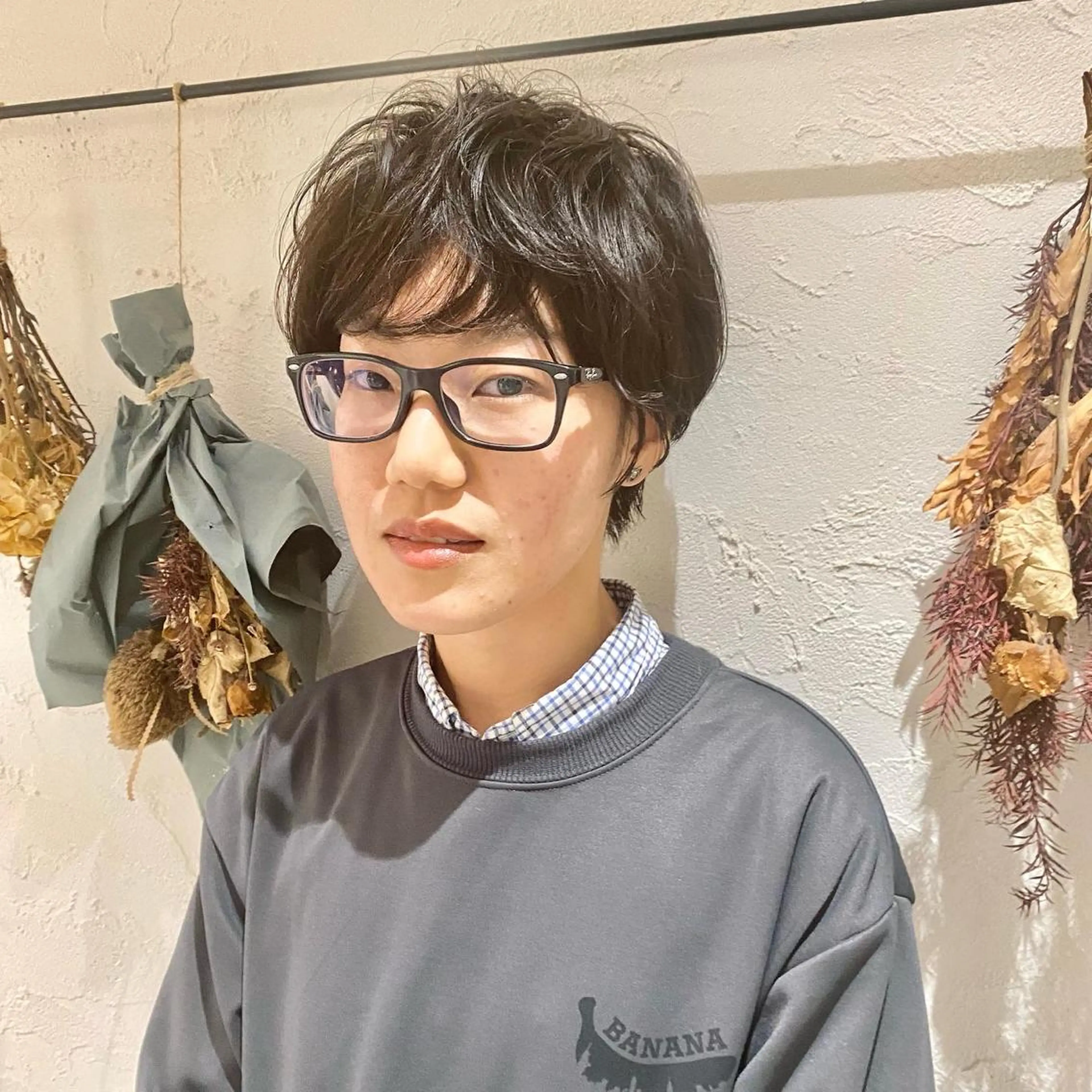 ショート パーマ パーマ特化 フシキサトシのヘアスタイル