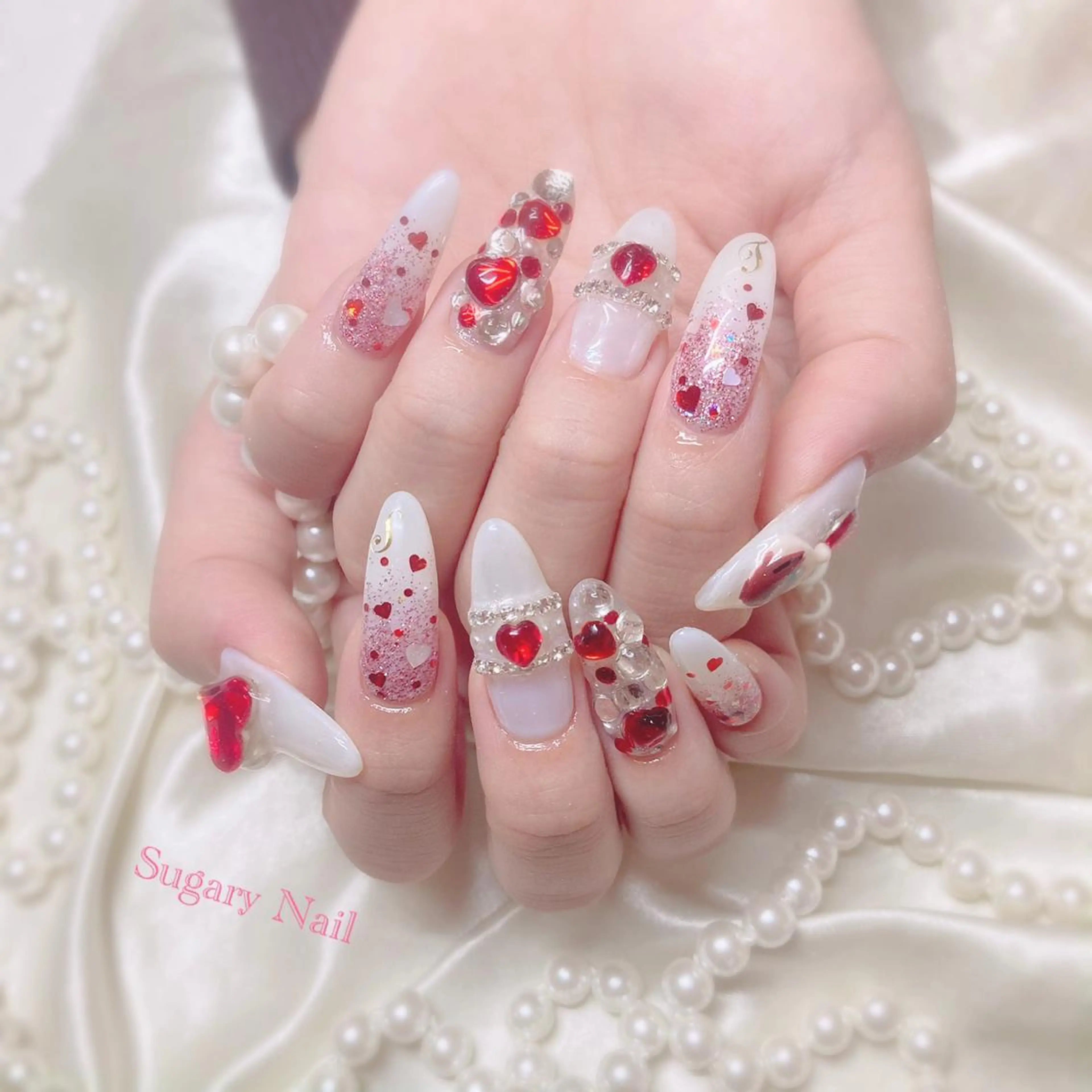 ネイル ハンドネイル SugaryNail Rinaのネイルデザイン