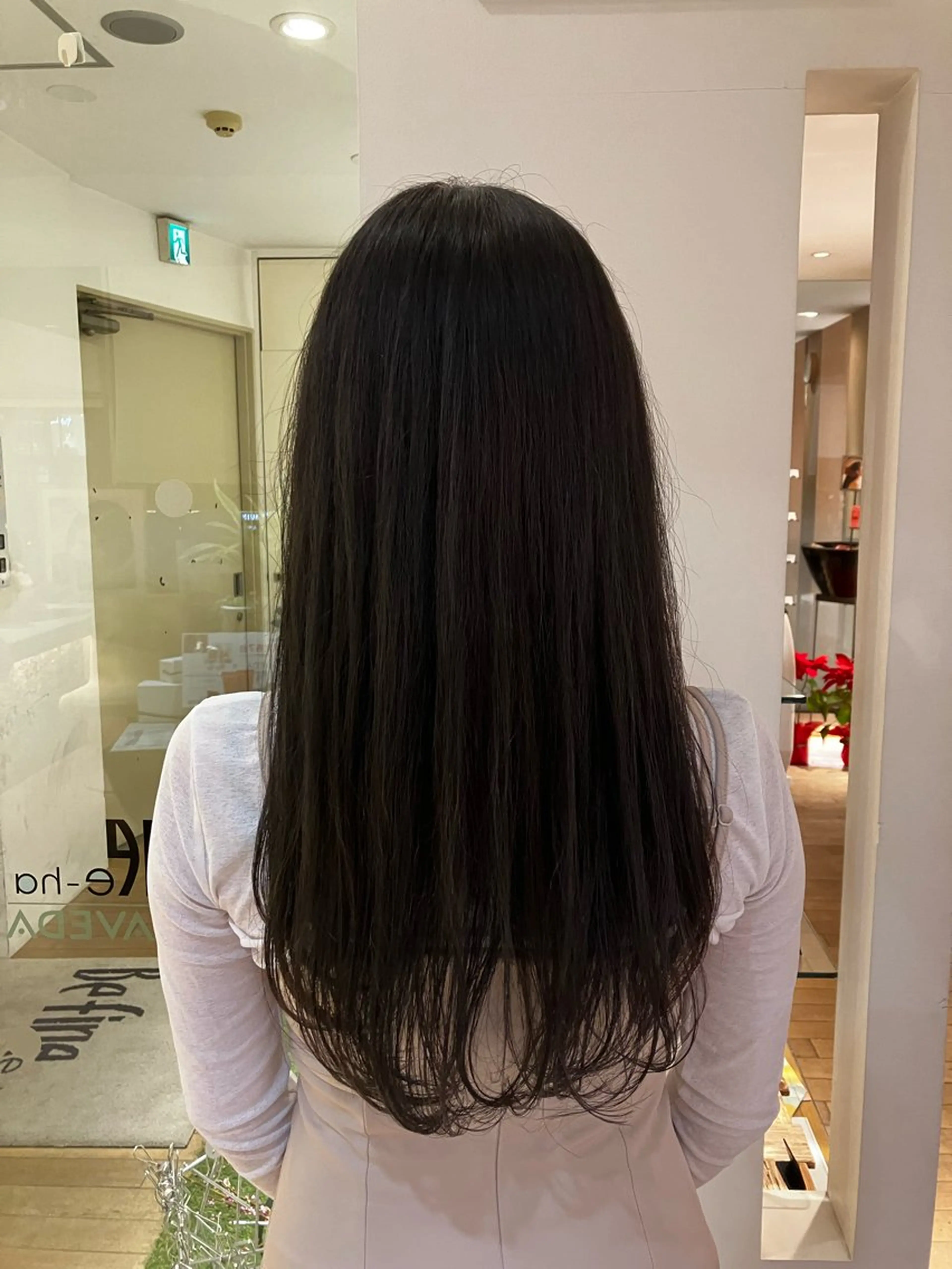 ロング カラー タケダ ホノカのヘアスタイル