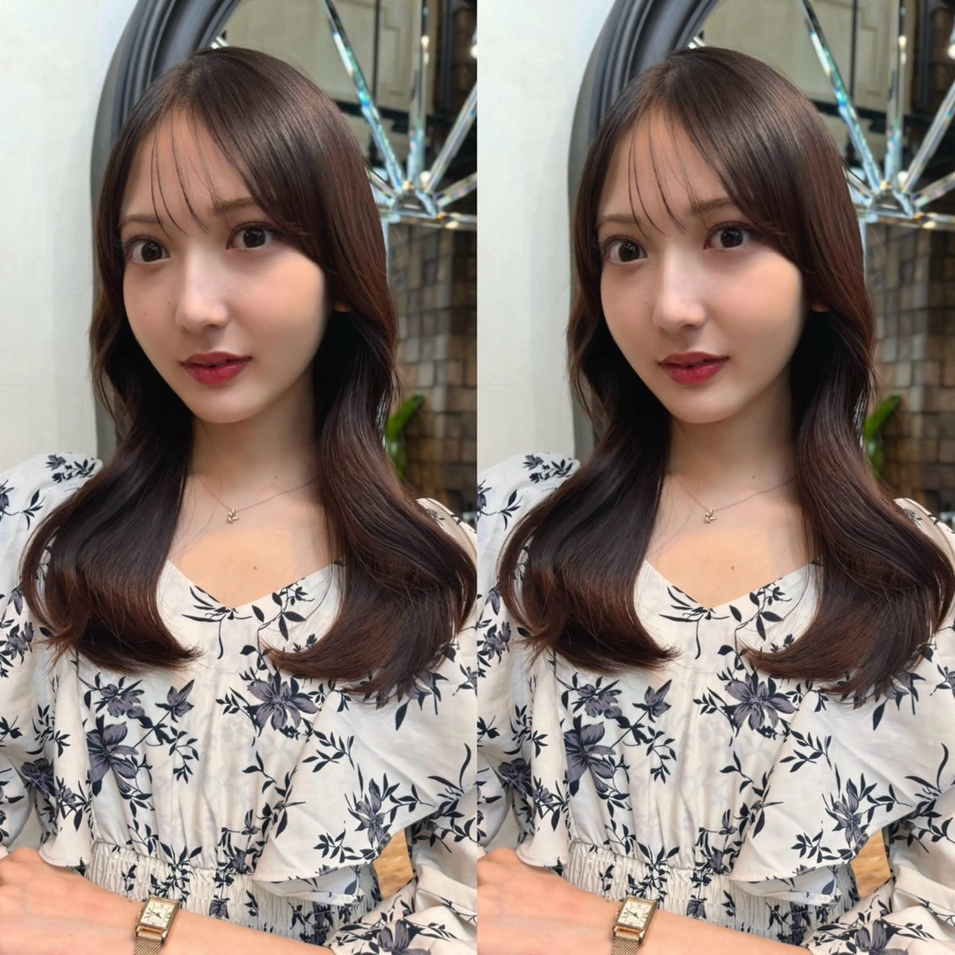 セミロング Rena  Taka hashi/髪質改善のヘアスタイル