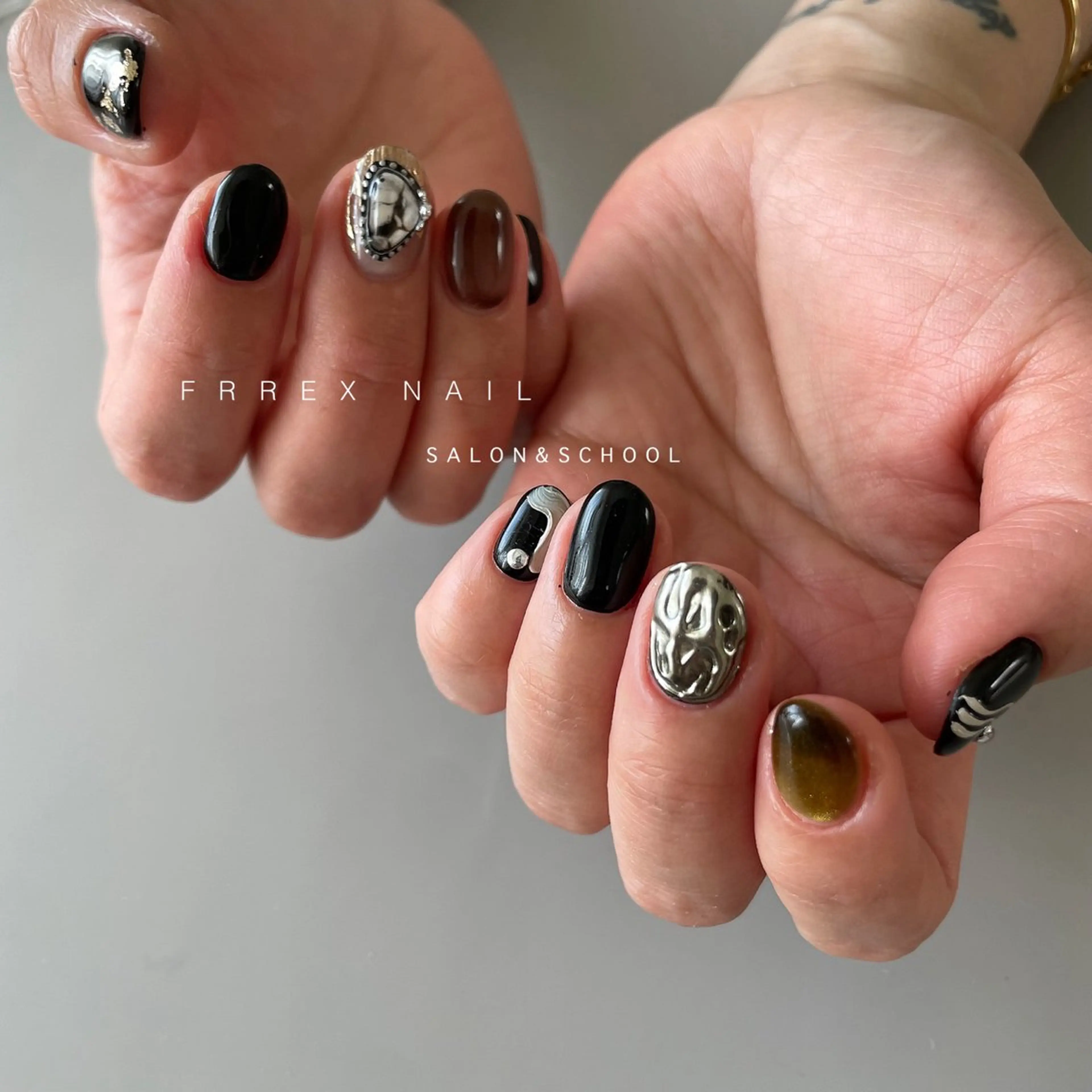 ネイル ハンドネイル フットネイル Freex nail所属・freex nail /ニュアンス/個性派のネイルデザイン