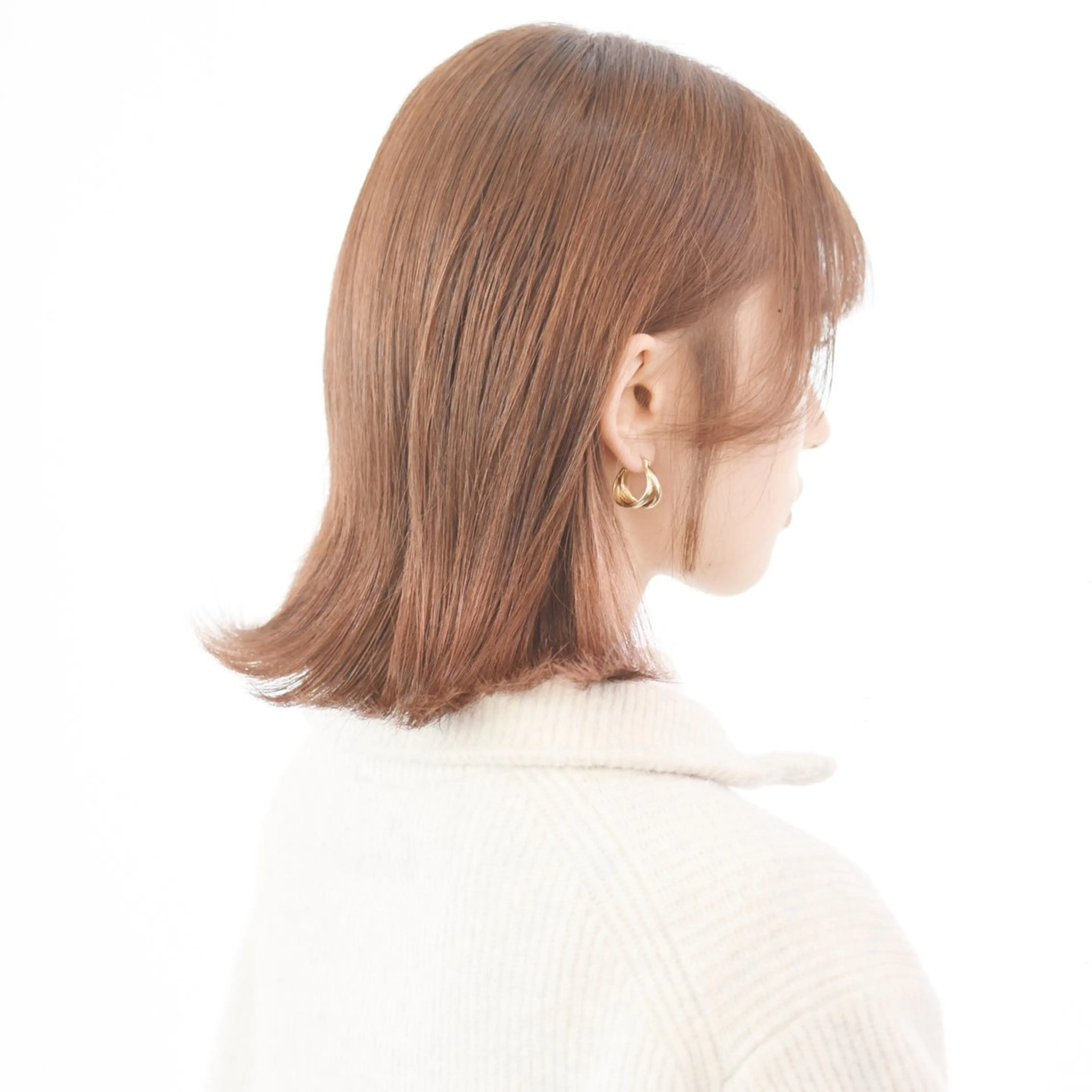 ミディアム カラー ブリーチ ブリーチなしカラー 韓国ヘア🇰🇷 Misuzuのヘアスタイル