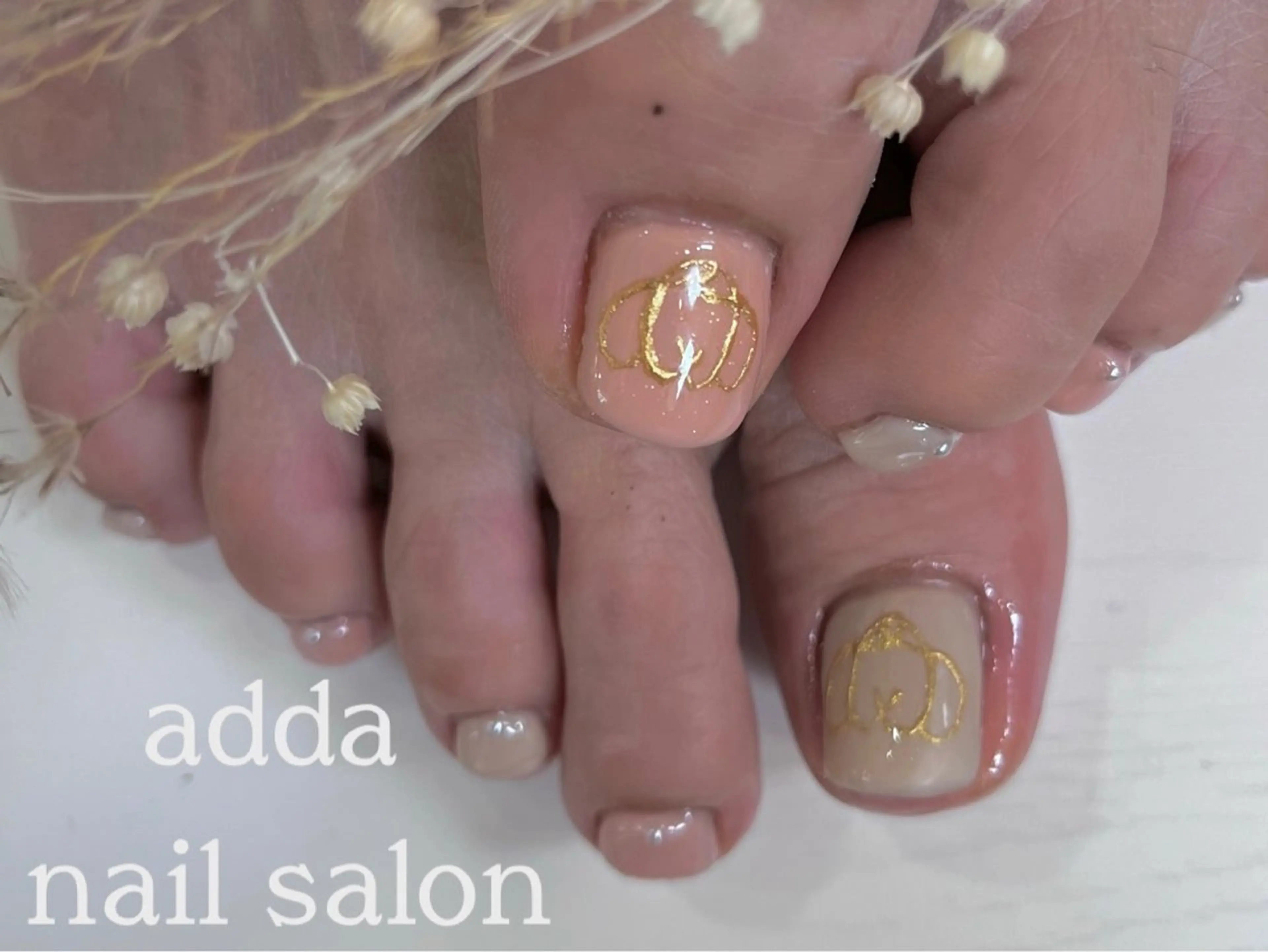 ネイル フットネイル Queen nail所属・QUEENＮA IＬ JR寺田町1分のネイルデザイン