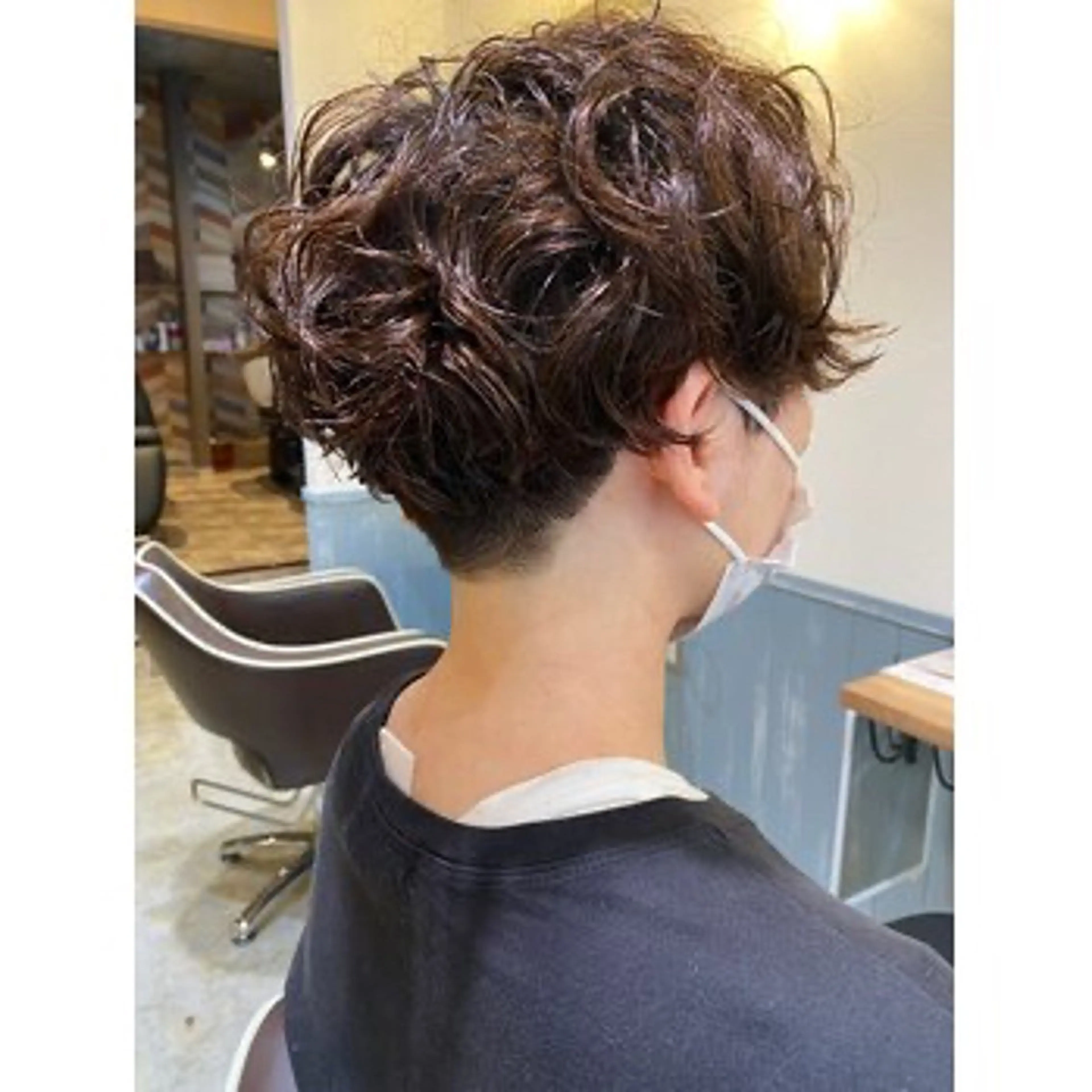 ショート カット パーマ スタイリスト まことのヘアスタイル