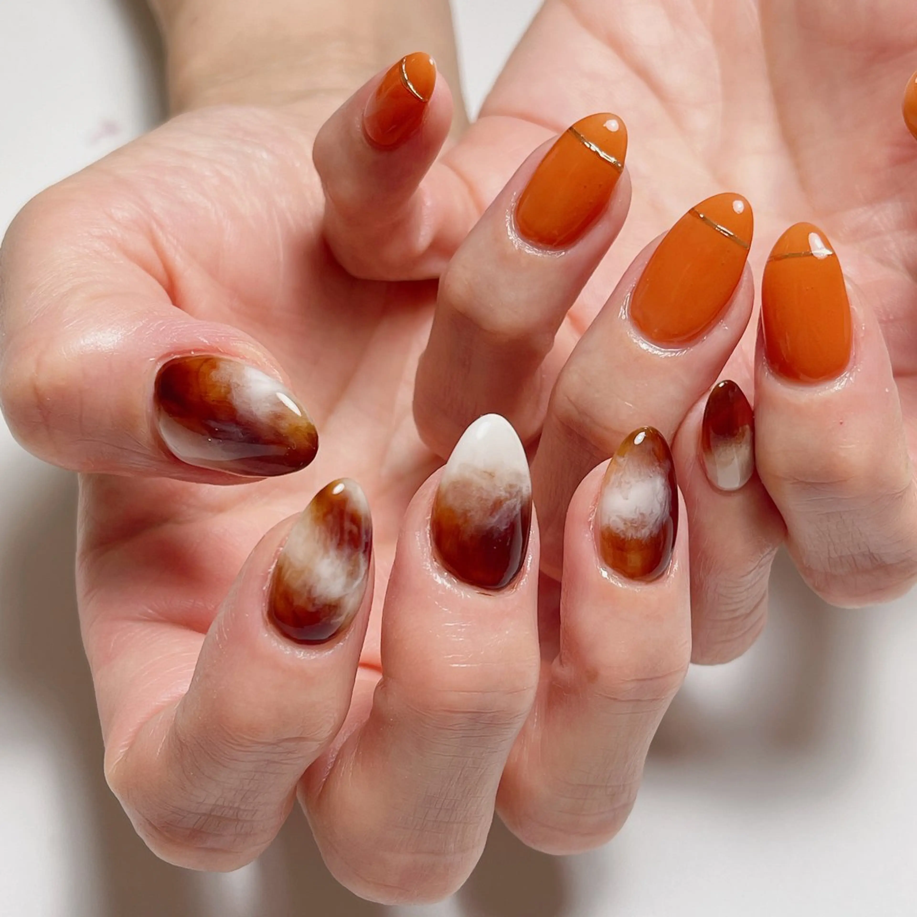 ネイル ハンドネイル Nailsalon Lebelのネイルデザイン