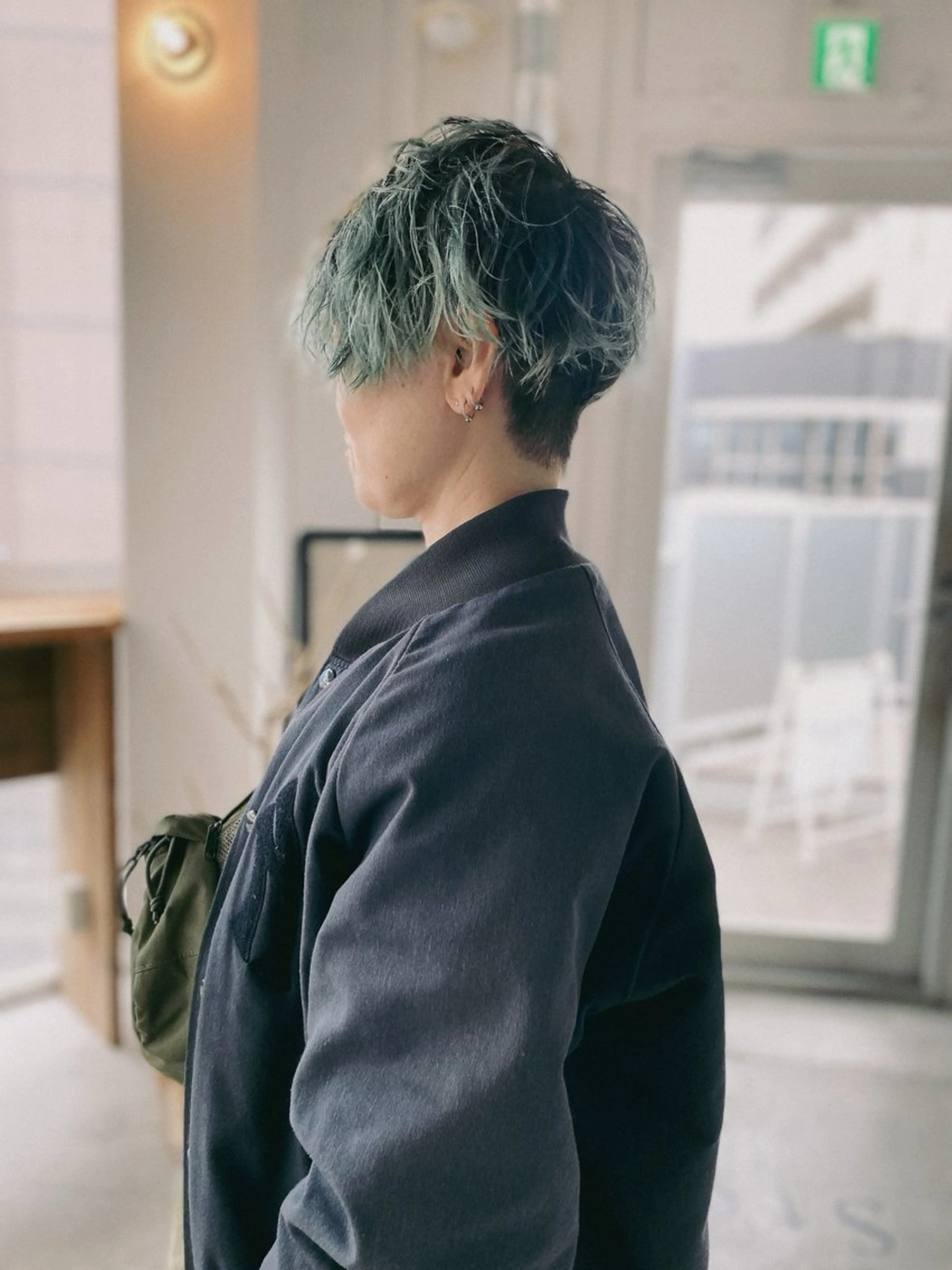 ショート カラー カット ヘアカラー トリートメント KOOKI スティードトーキョーのヘアスタイル