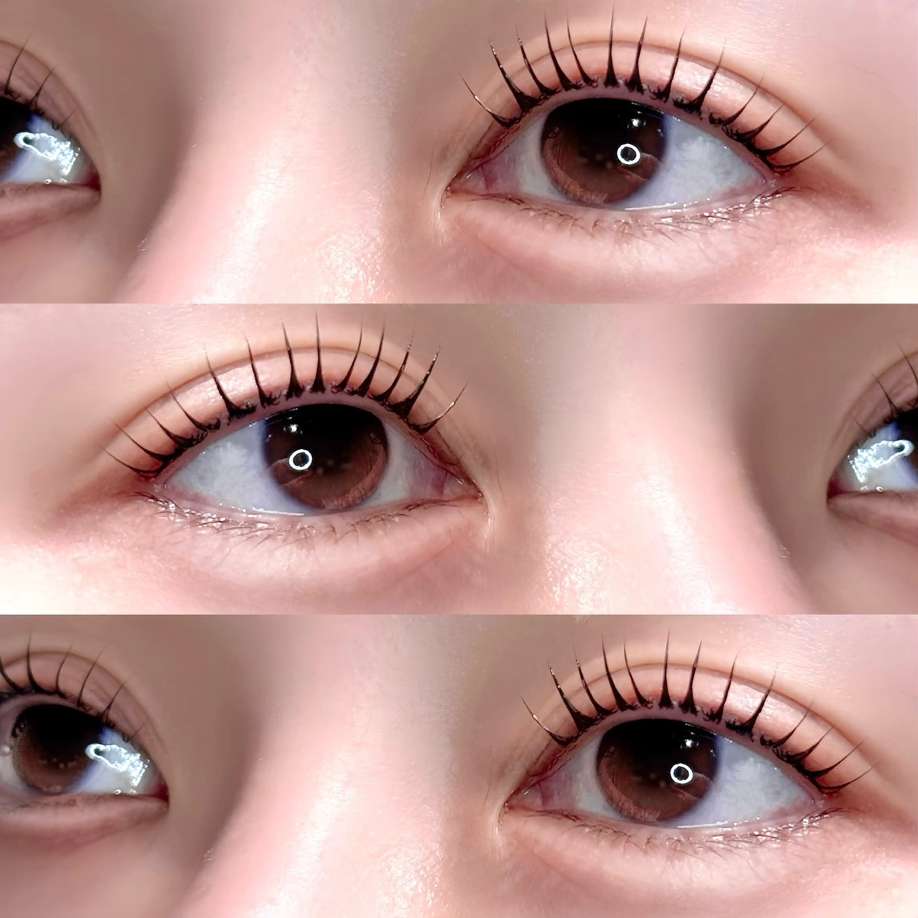 マツエク・マツパ マツパ NANAMI🖤 ‎のマツエク・マツパデザイン