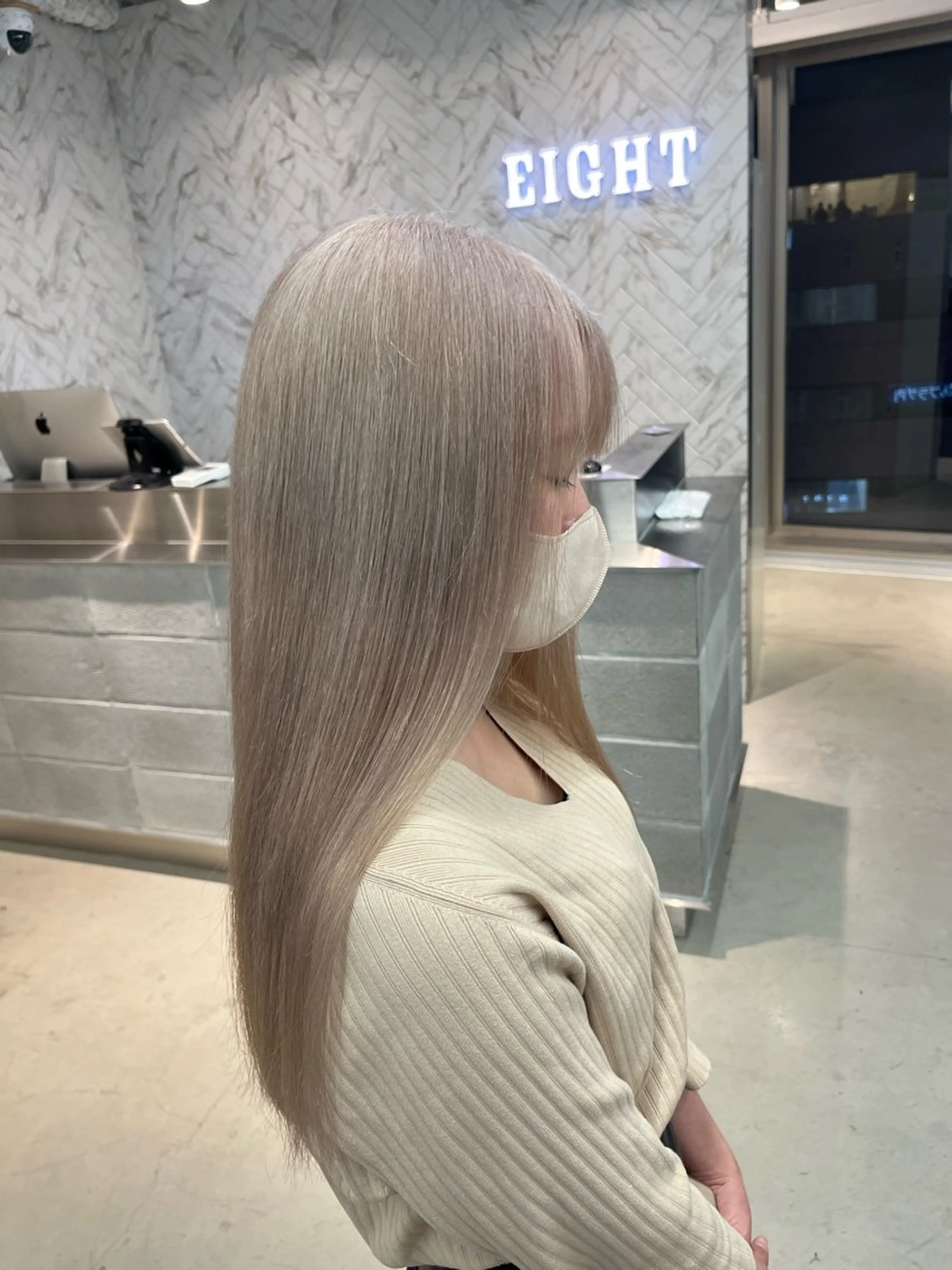 ロング カラー ヘアカラー トリートメント 🏅EIGHT難波/ 【店長】タモツのヘアスタイル