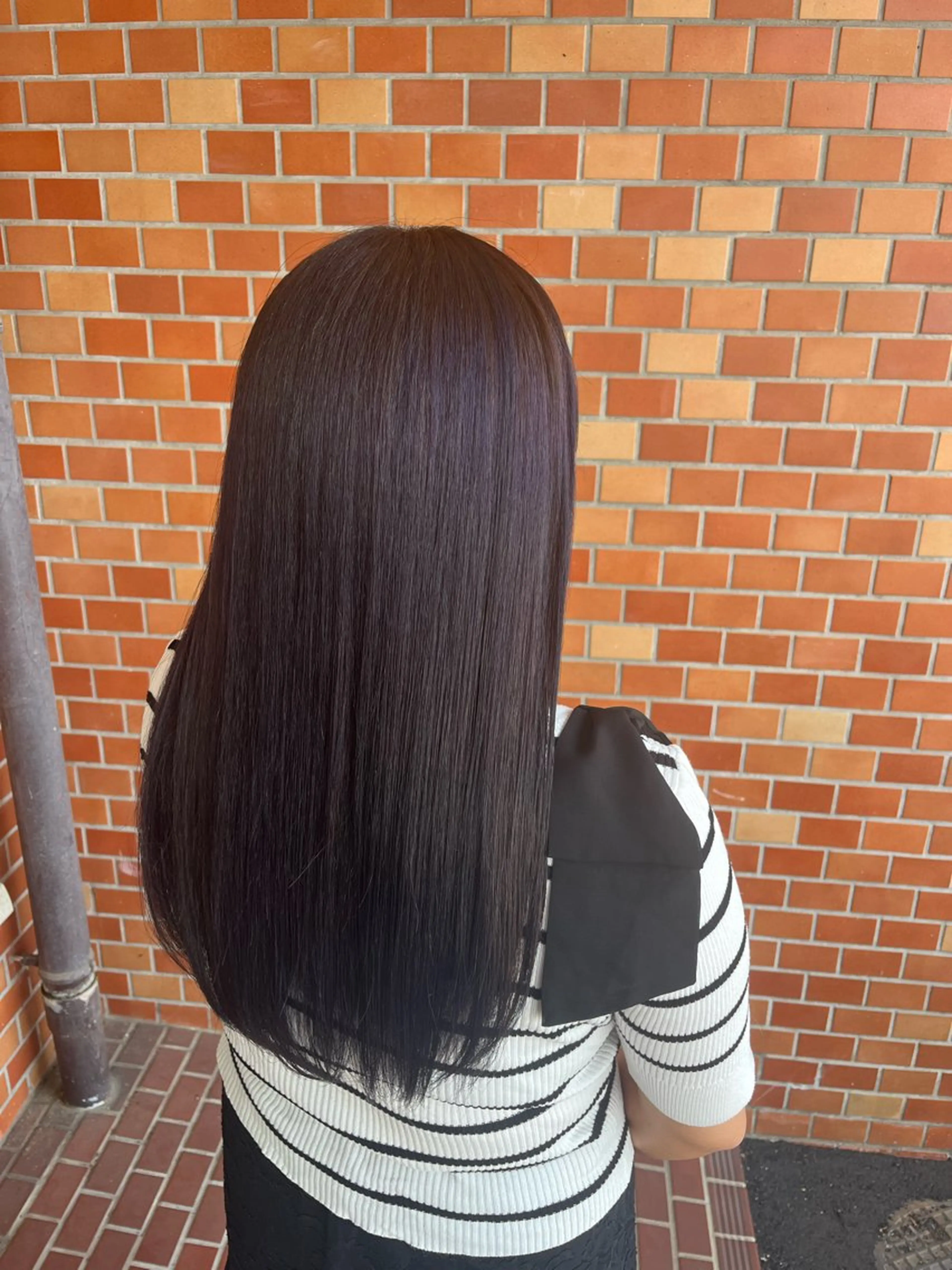 カラー 田口 夏鈴のヘアスタイル