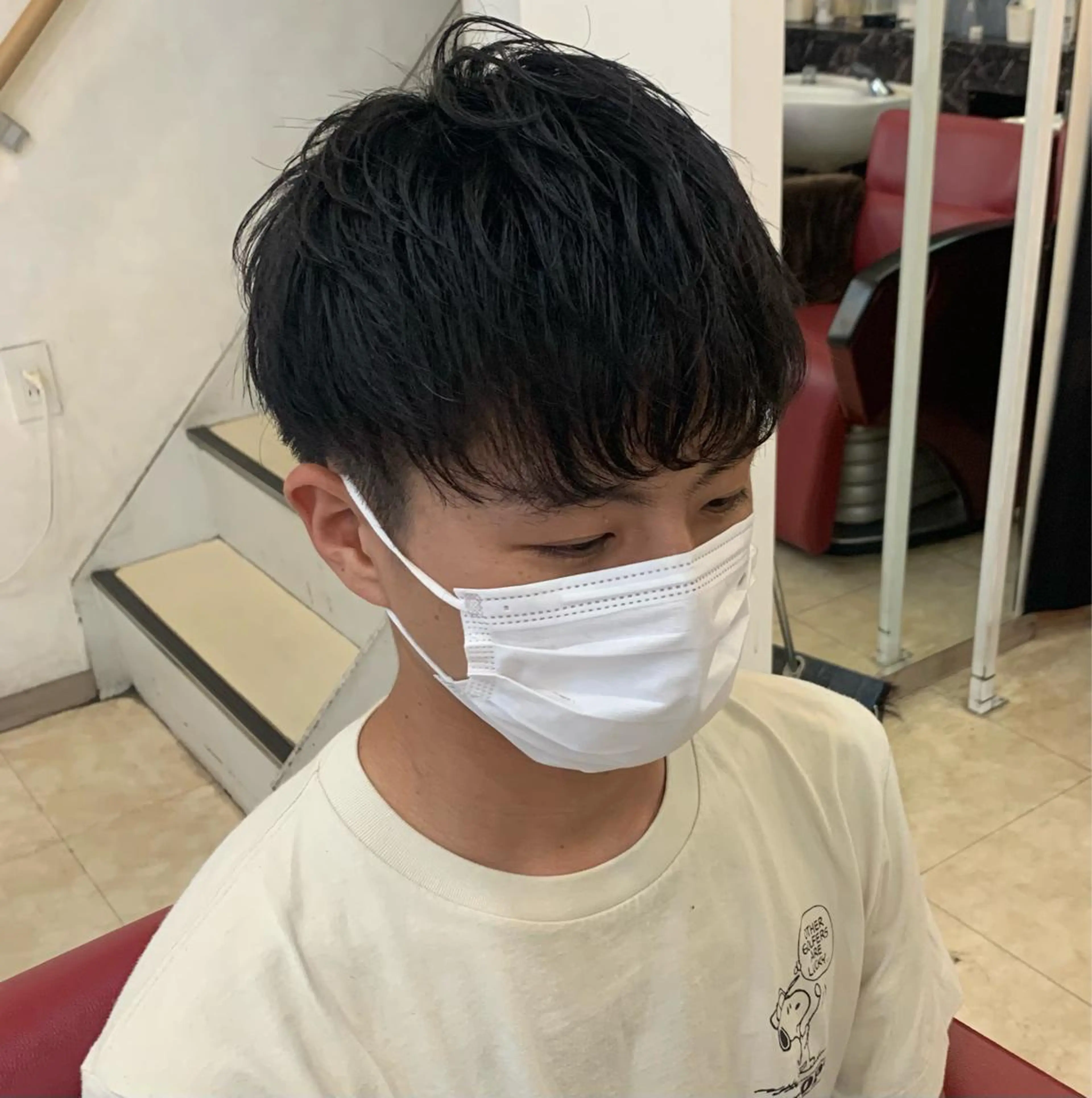 メンズ SEAM アキホのヘアスタイル